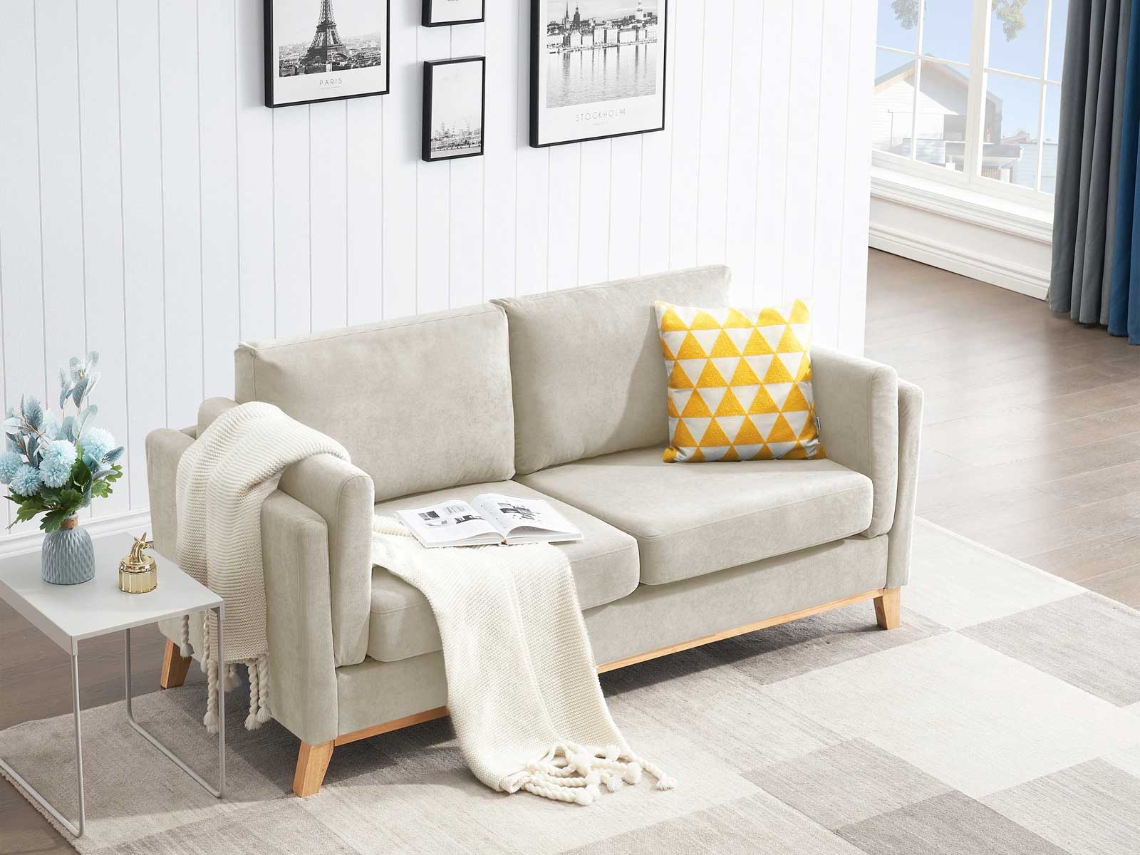 Duraster Daisy Premium Fabric Sofa #21 - Image 2