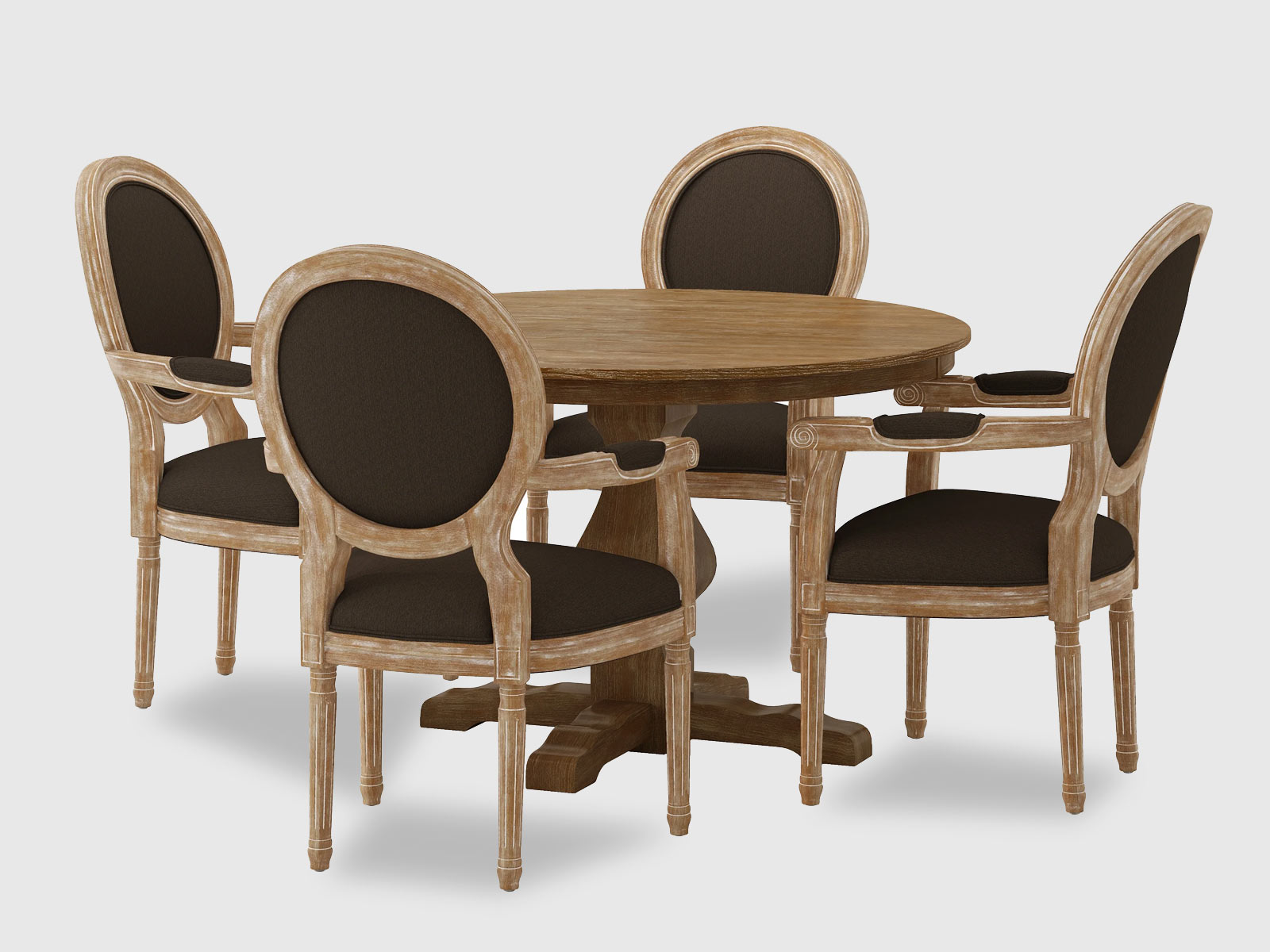 Duraster Nature Dining Table Set 4 Seater #34 - Image 2