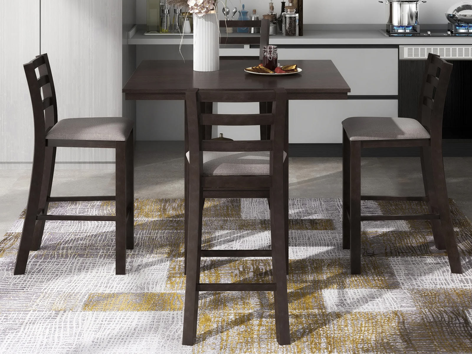 Duraster Ummed Dining Table Set 4 Seater #36 - Image 2