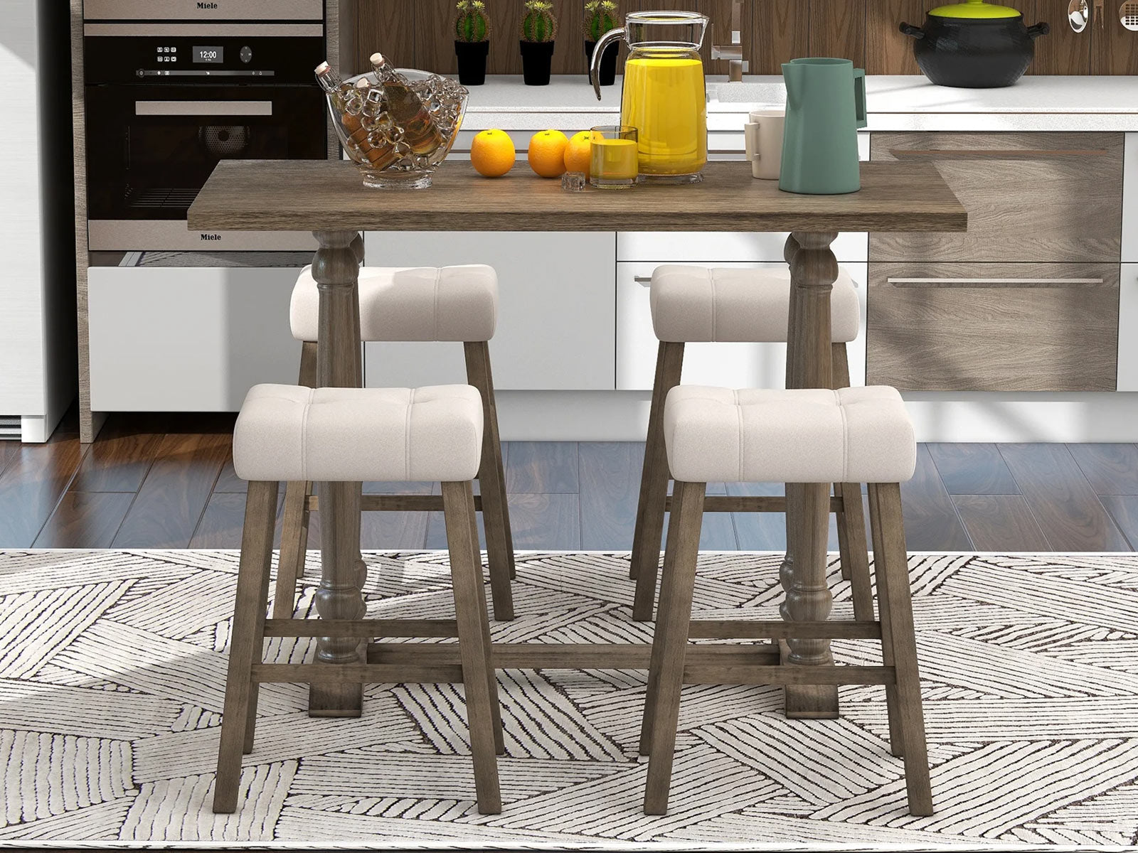 Duraster Nilay Dining Table Set 4 Seater #20 - Image 2