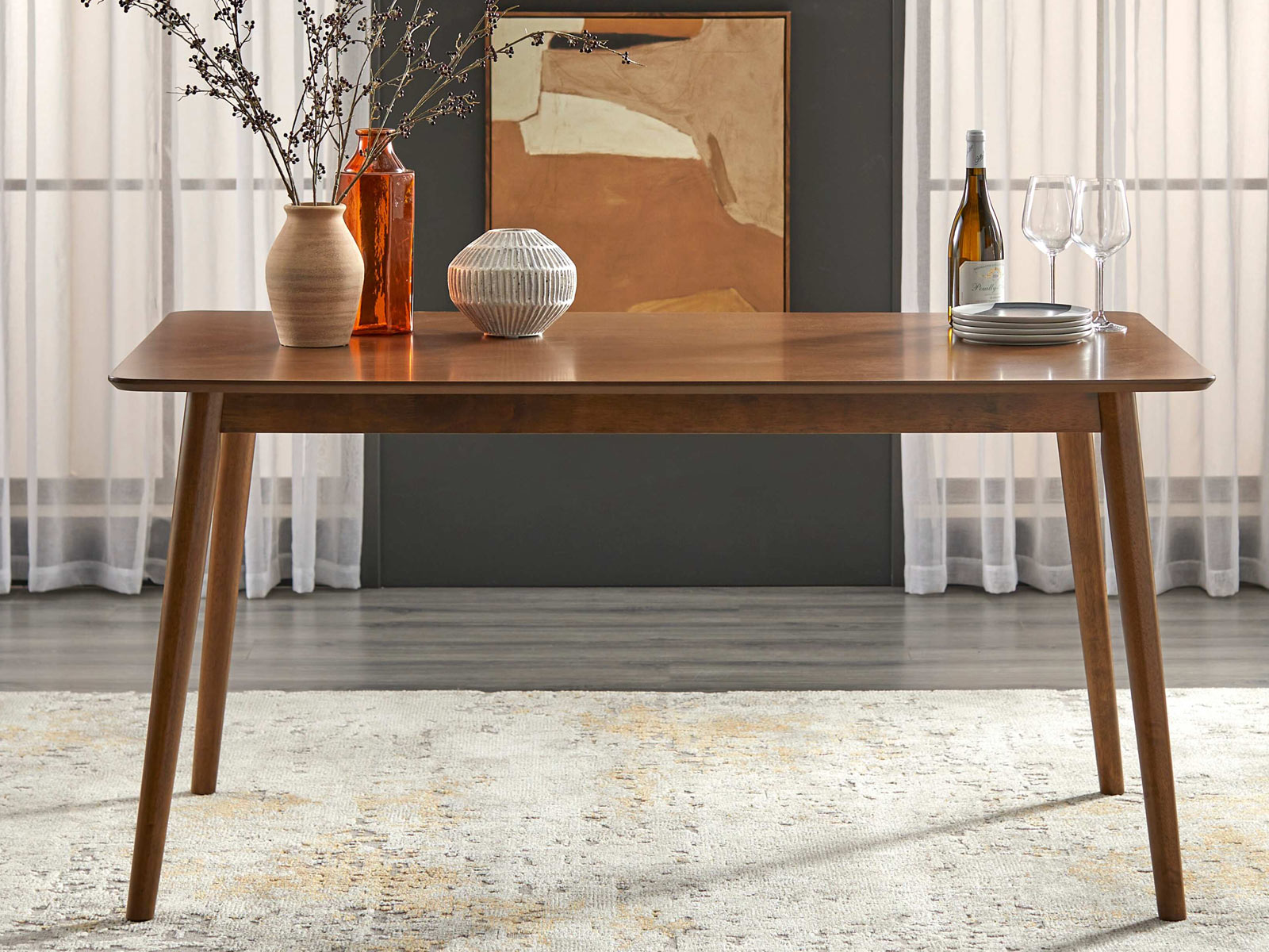 Duraster Arthur Dining Table Set 4 Seater #28 - Image 2