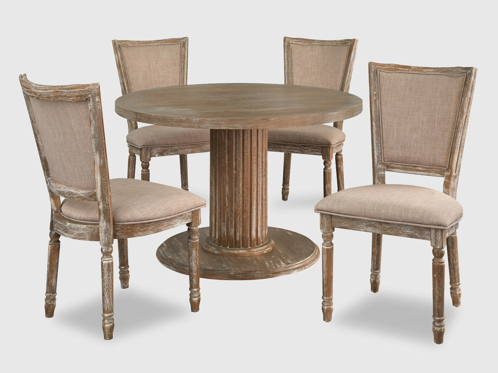 Duraster Nature Dining Table Set 4 Seater #30 - Image 4