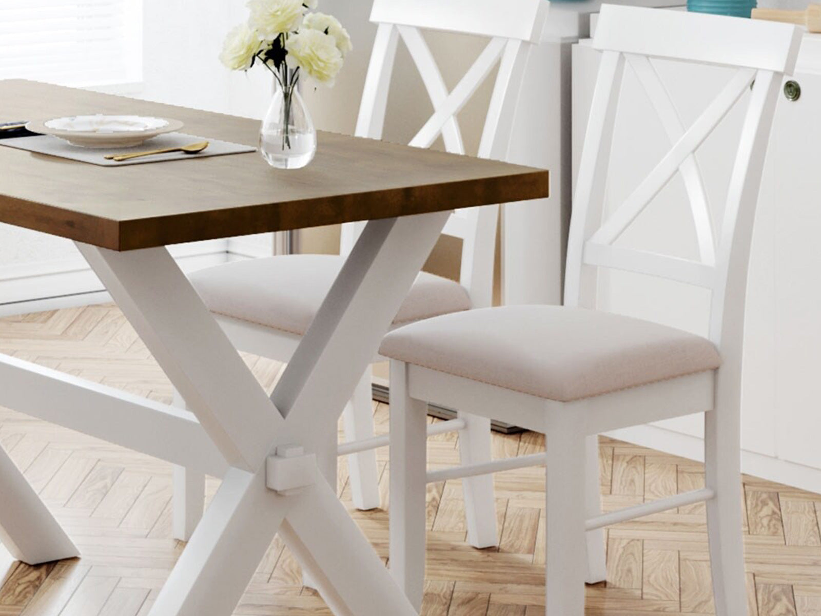 Duraster Novo Premium Dining Table Set 4 Seater #25 - Image 4