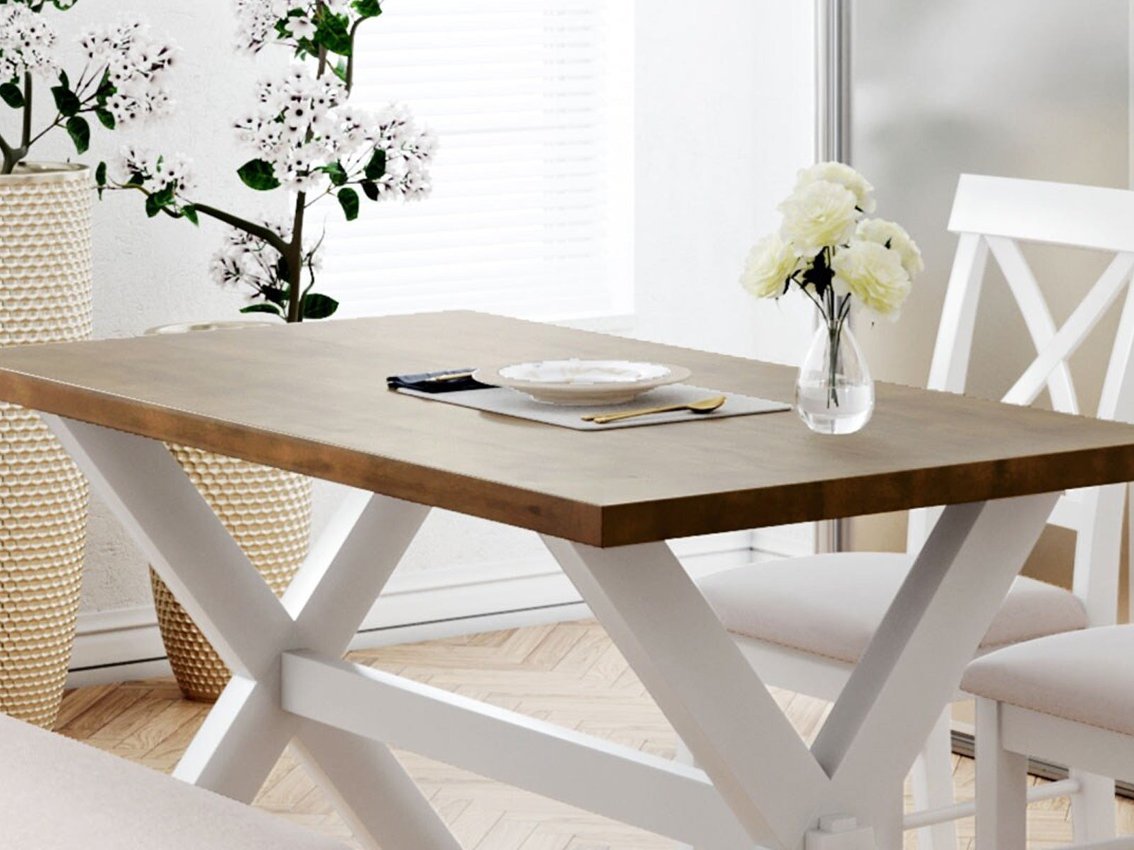 Duraster Novo Premium Dining Table Set 4 Seater #25 - Image 5