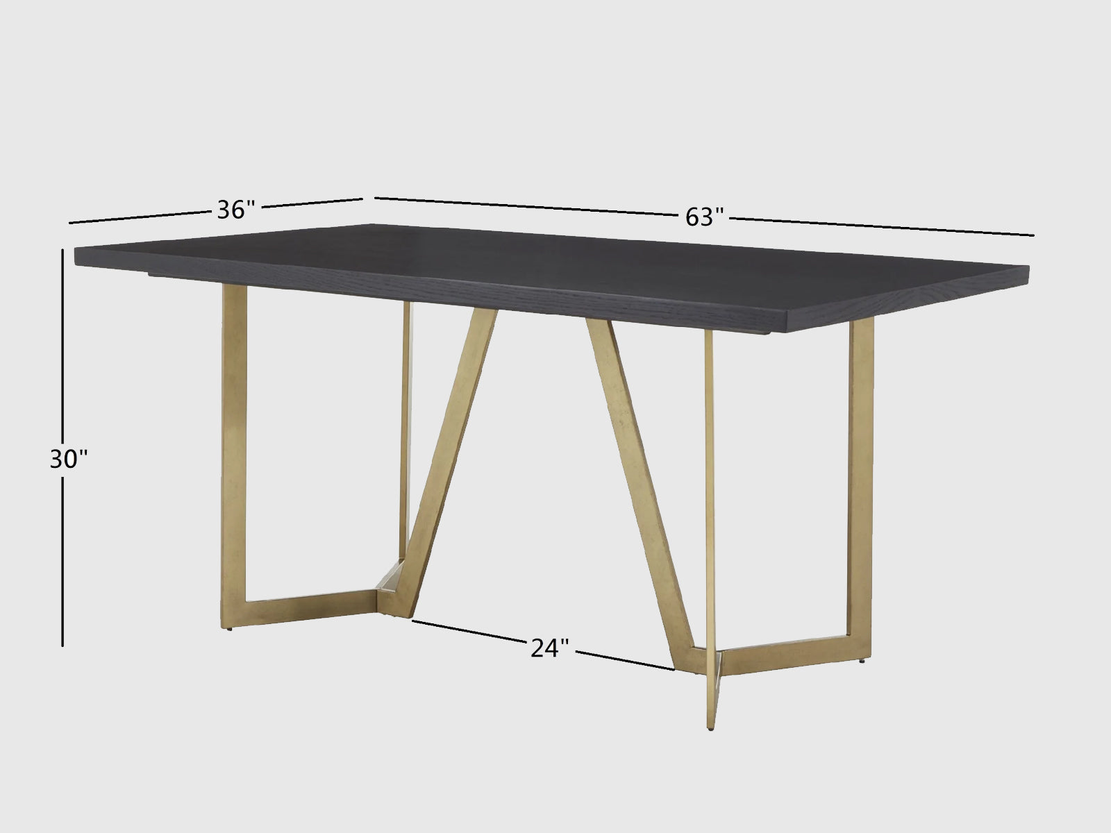 Duraster Veena Dining Table Set 6 Seater with Solid Wood Top & Iron Legs #1 - Image 11