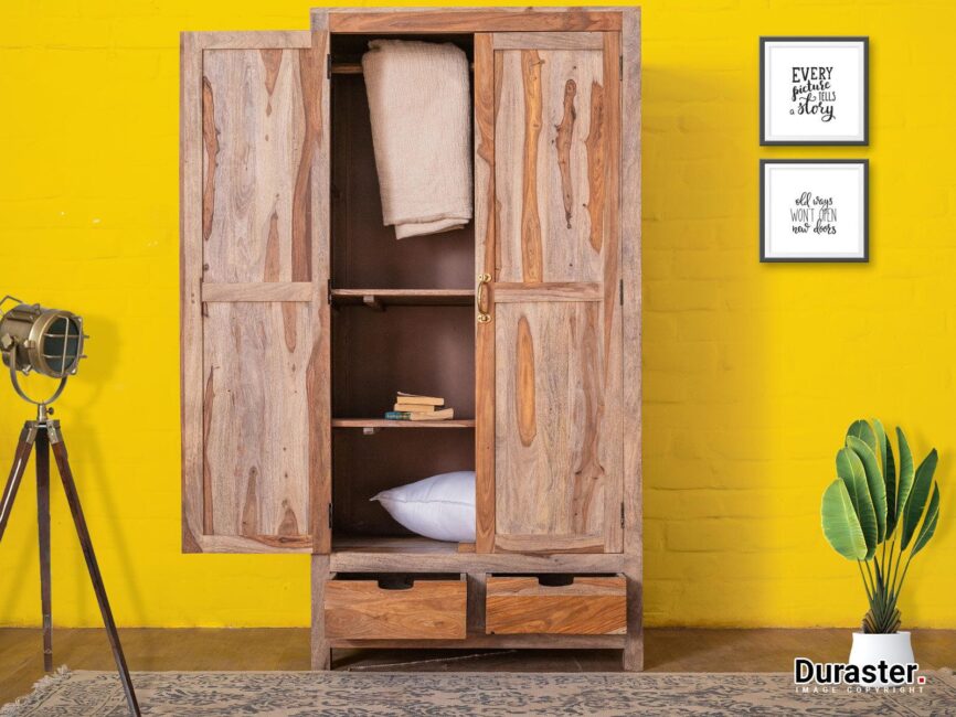 Alpaca Modern Wooden Wardrobe Cabinet #10 - Duraster