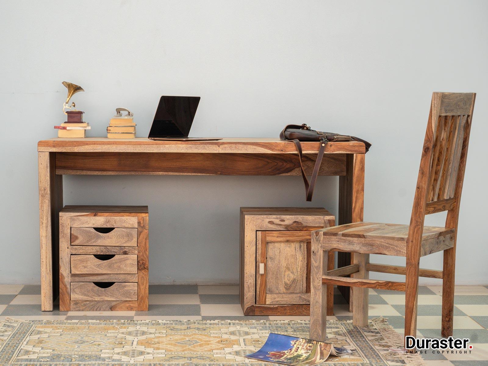 Alpaca Wooden Study Table with Storage #1 - Duraster
