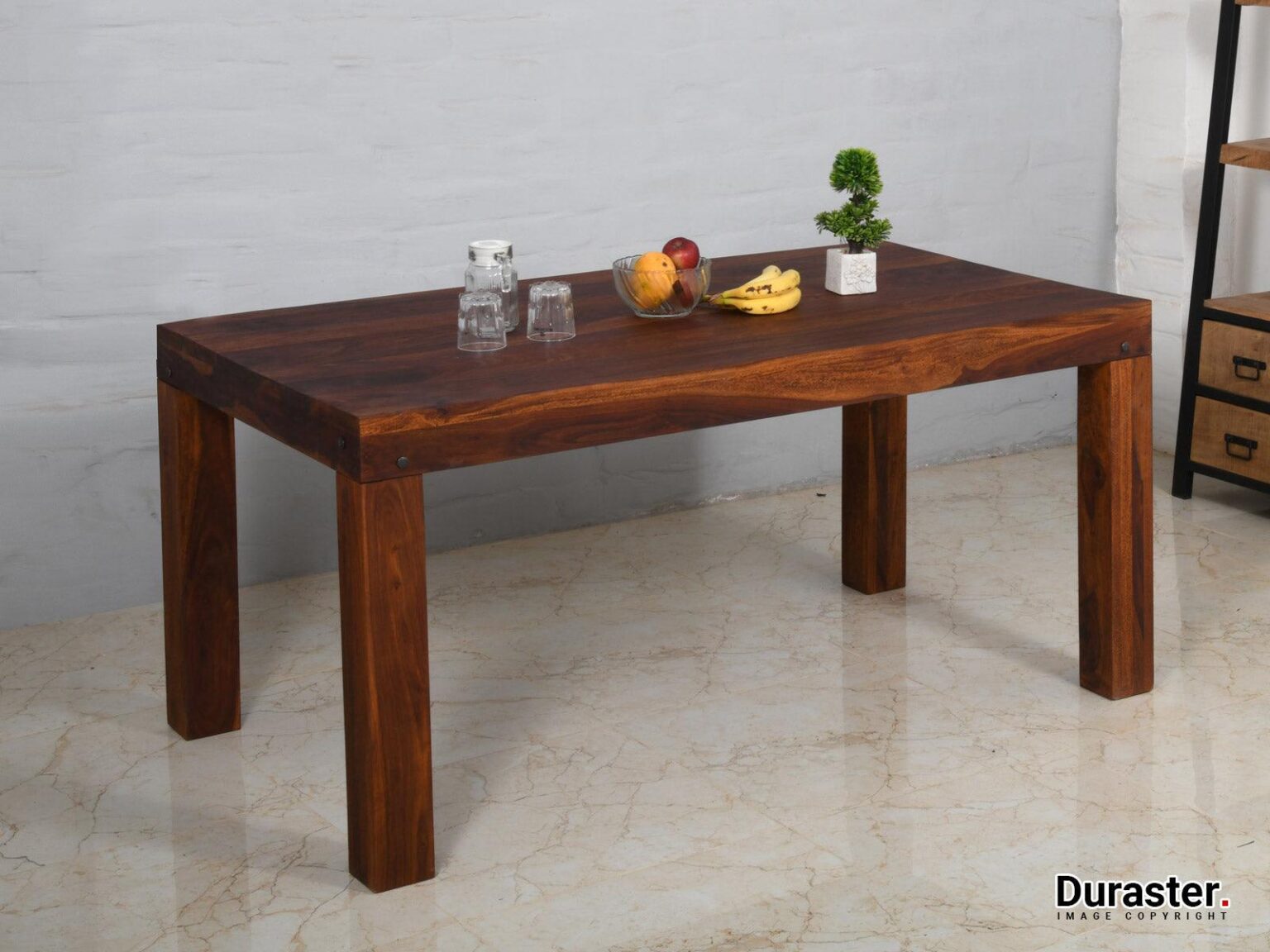 Amber Solid Sheesham wood Dining Table #1 - Duraster