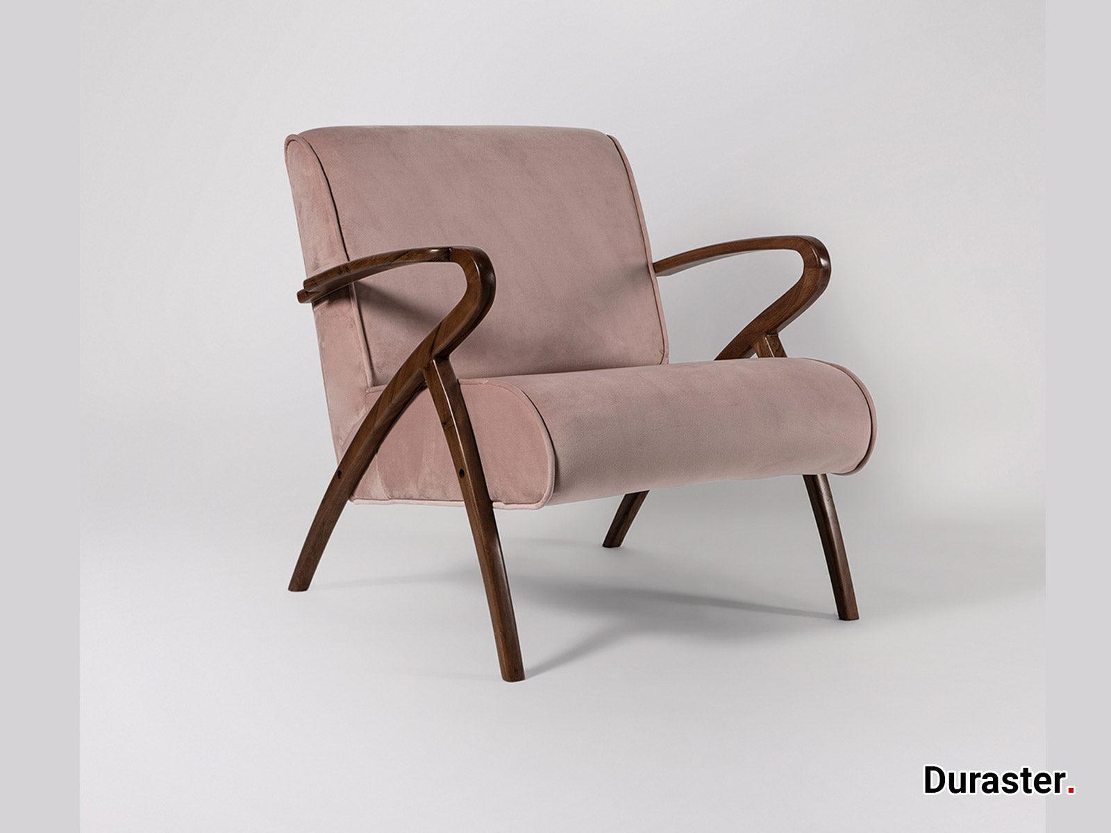 Elemantray Solid Wood Fabric Upholstered Chair #3 - Duraster