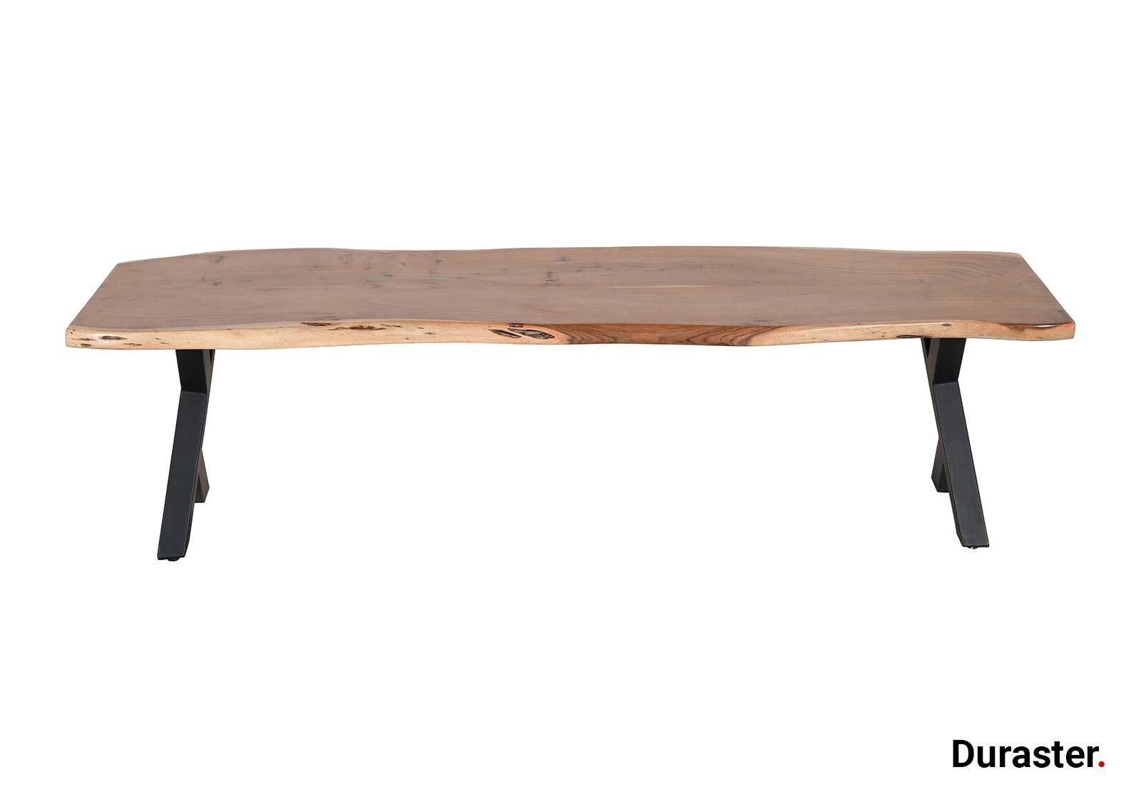 Verge Modern Acacia Live Edge Dining Set #2 - Duraster