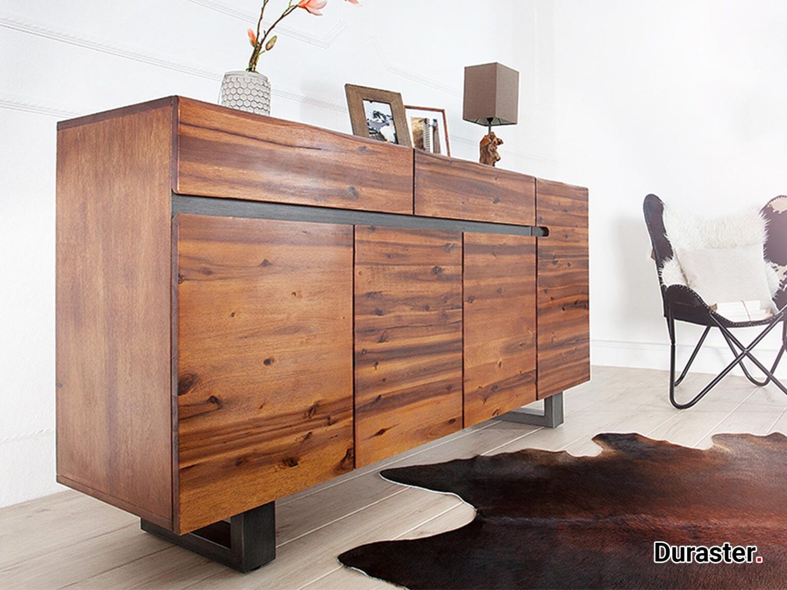 Buckingham Modern  Sheesham wood Sideboard #2 - Duraster