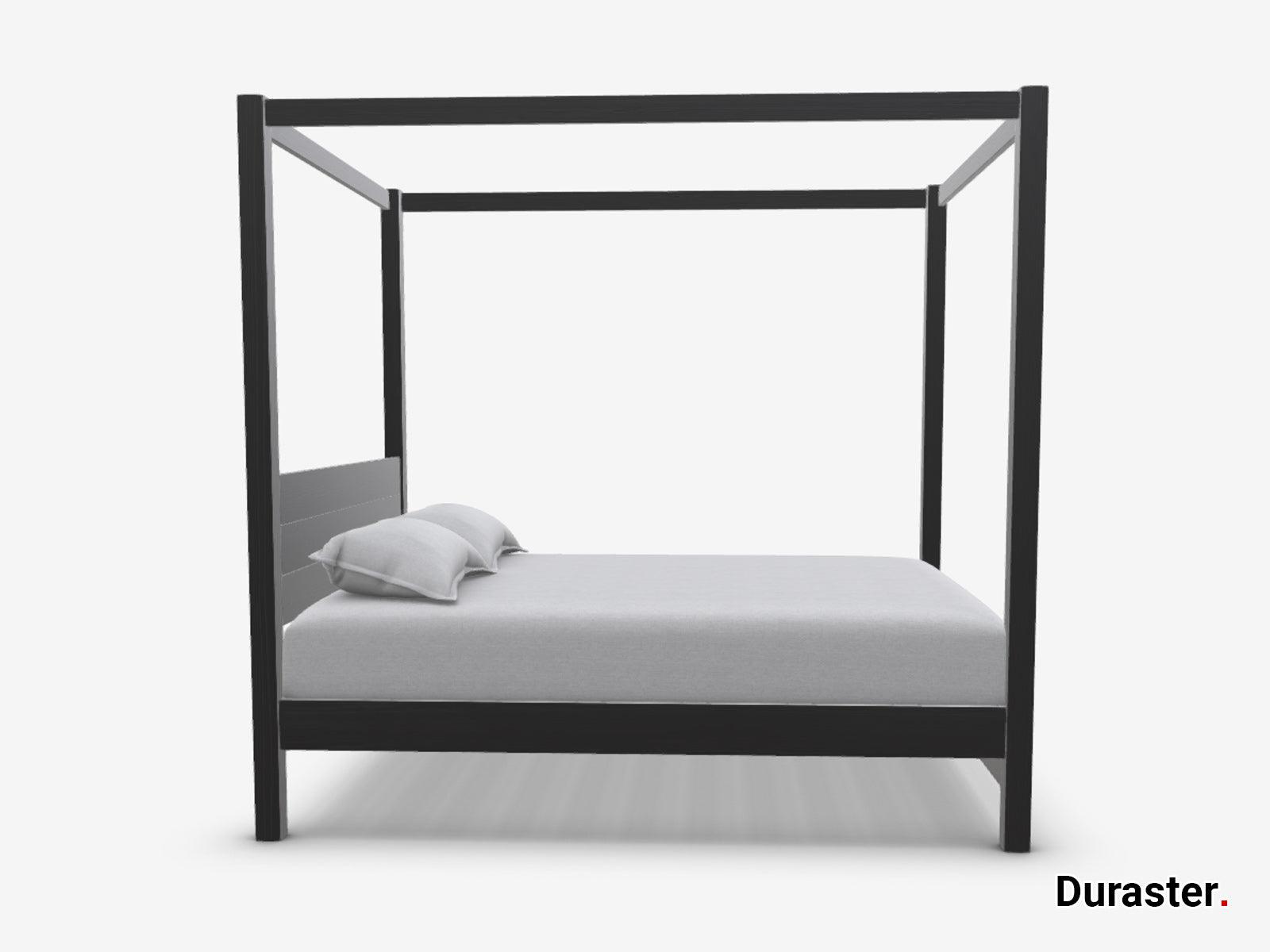 Tuscany Solid Acacia Wood Four-Poster Bed #4 - Duraster