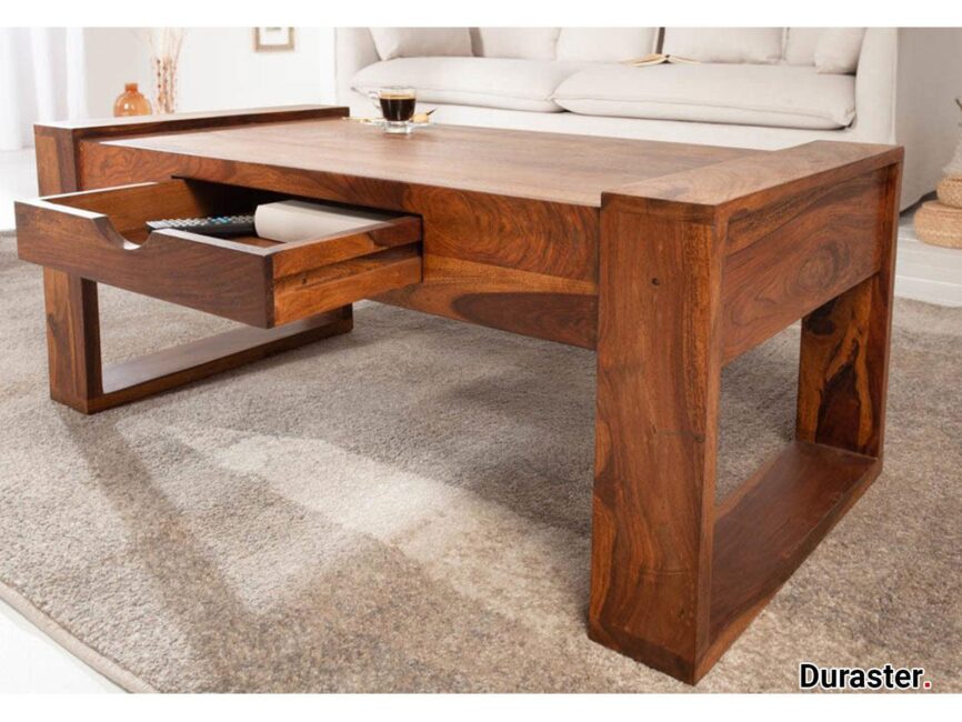 Buckingham Modern Sheesham wood Coffee Table #2 - Duraster