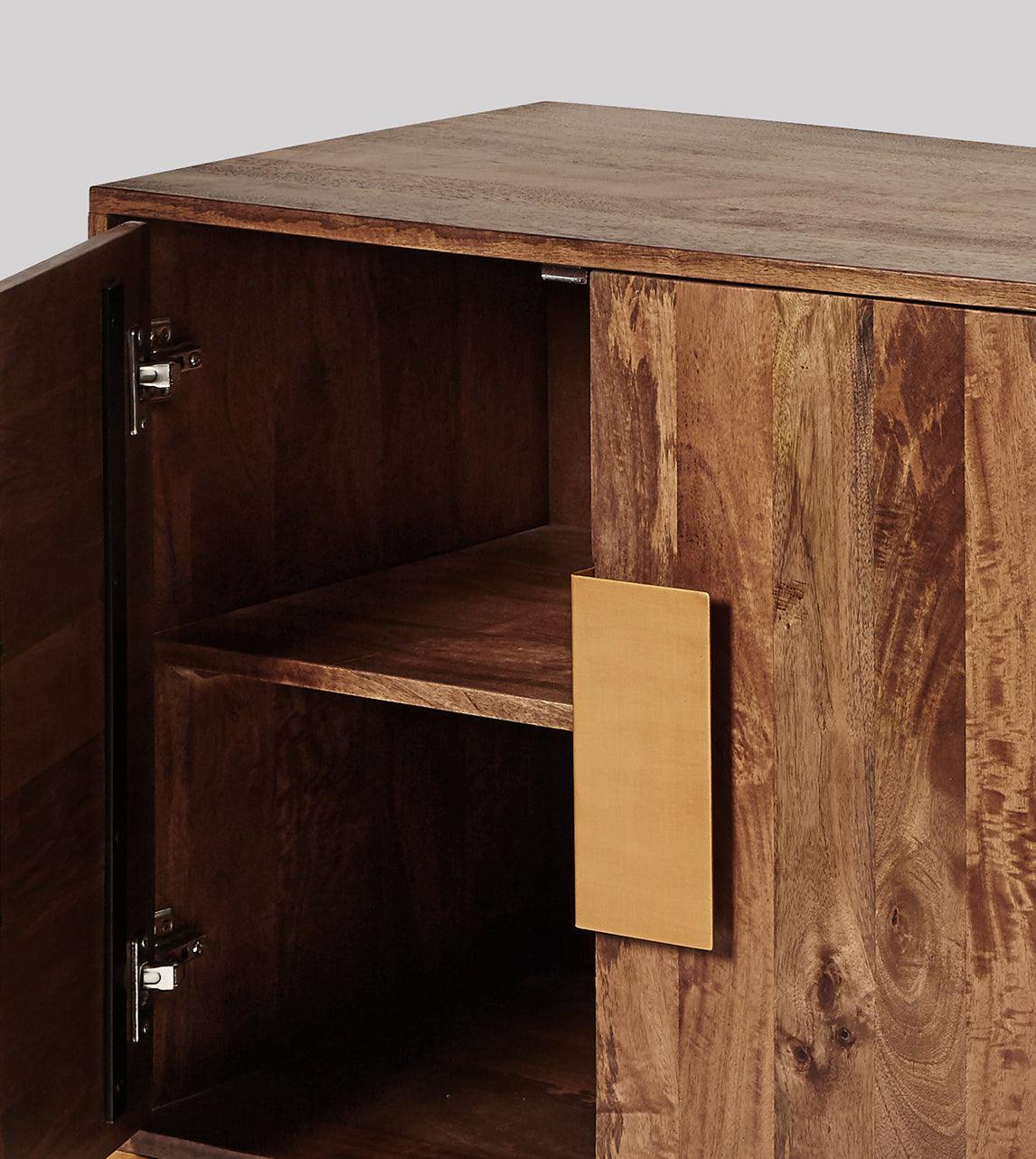 Versaw Sideboard, Mango Wood & Antique Brass #10 - Duraster