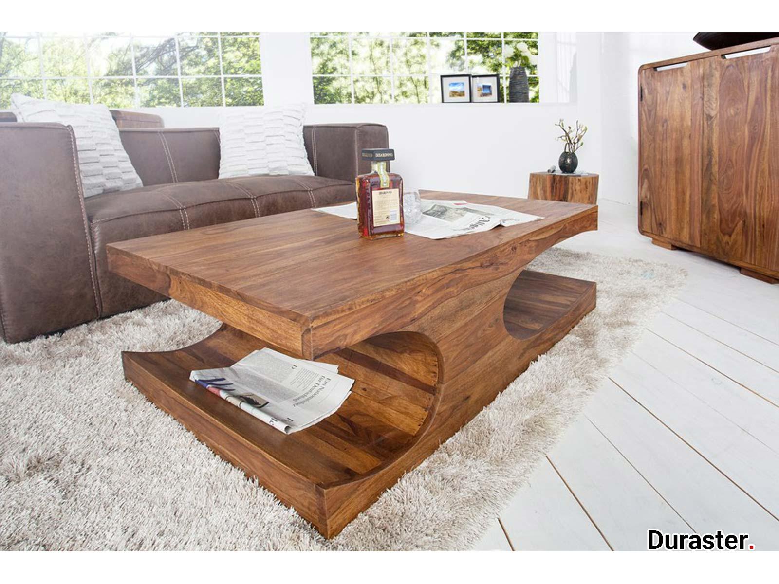 Buckingham Modern Sheesham wood Coffee Table #1 - Duraster