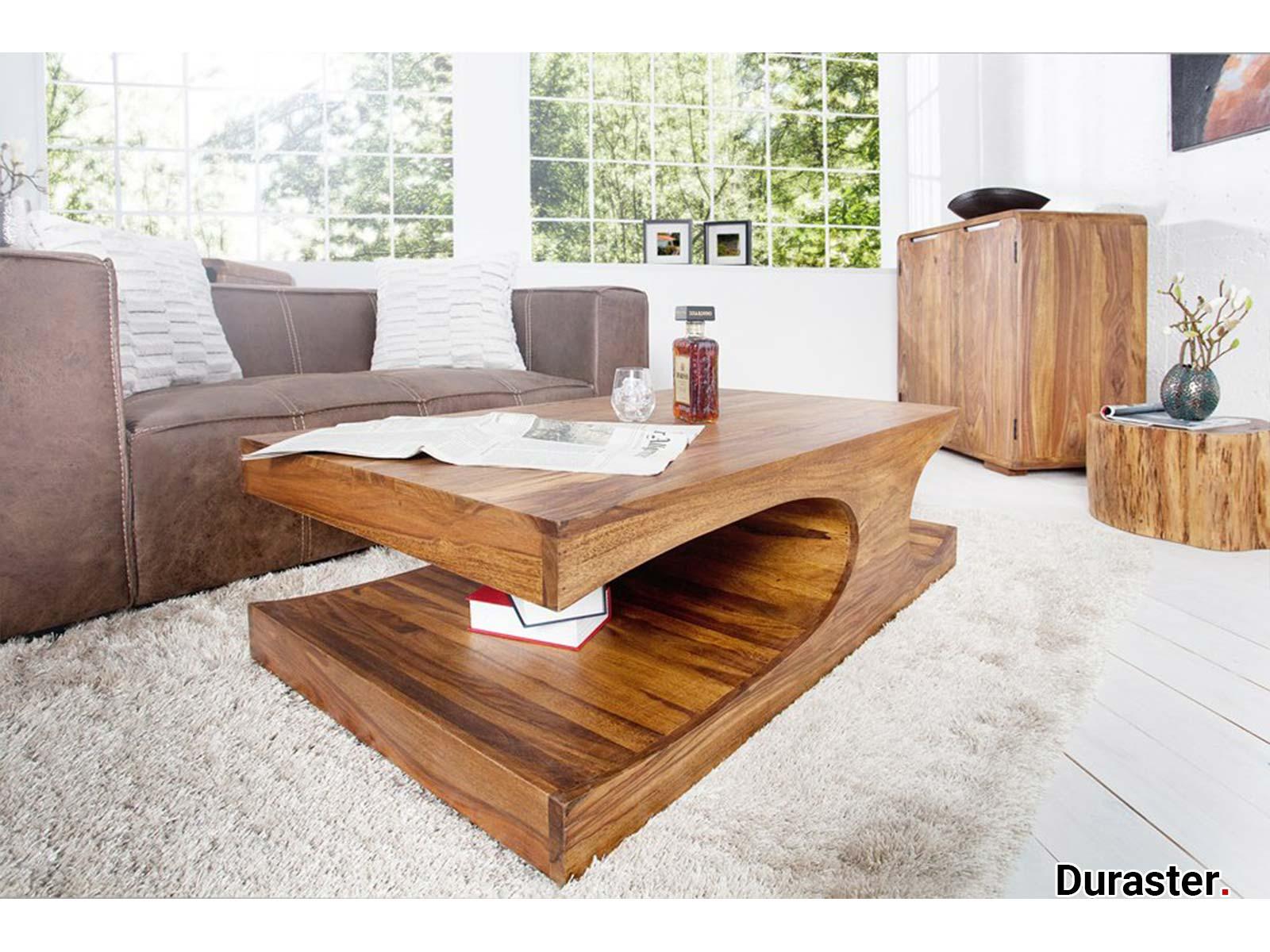 Buckingham Modern Sheesham wood Coffee Table #1 - Duraster