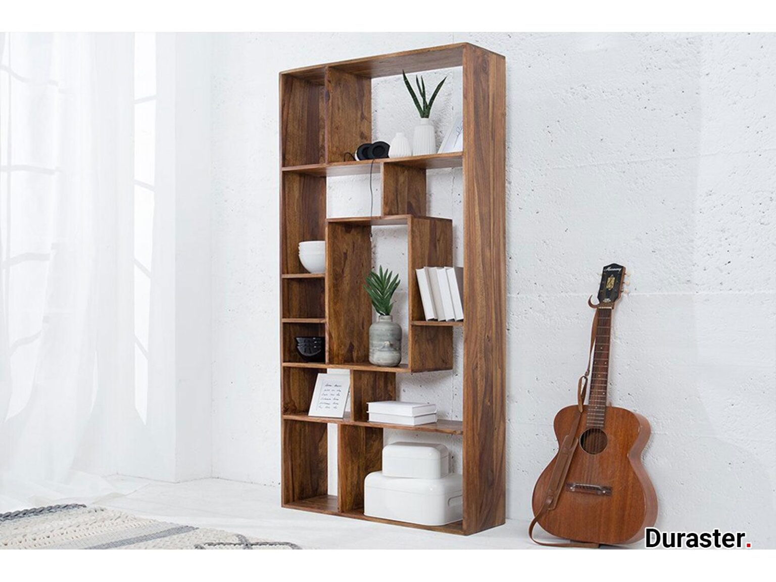 Buckingham Modern Solid Sheesham wood BookShelf #2 - Duraster