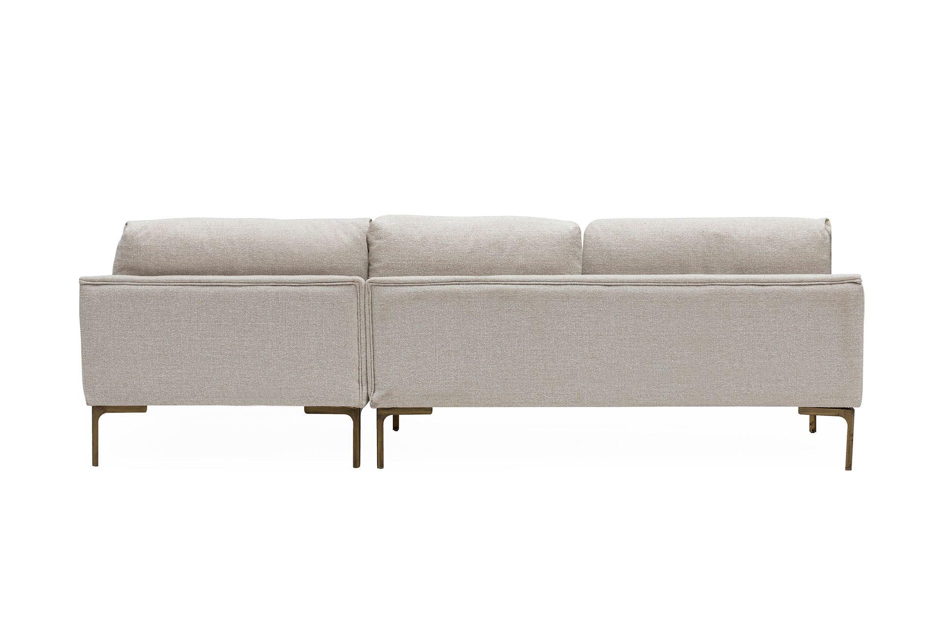 Diana Corner Sofa Ecru #2 - Duraster