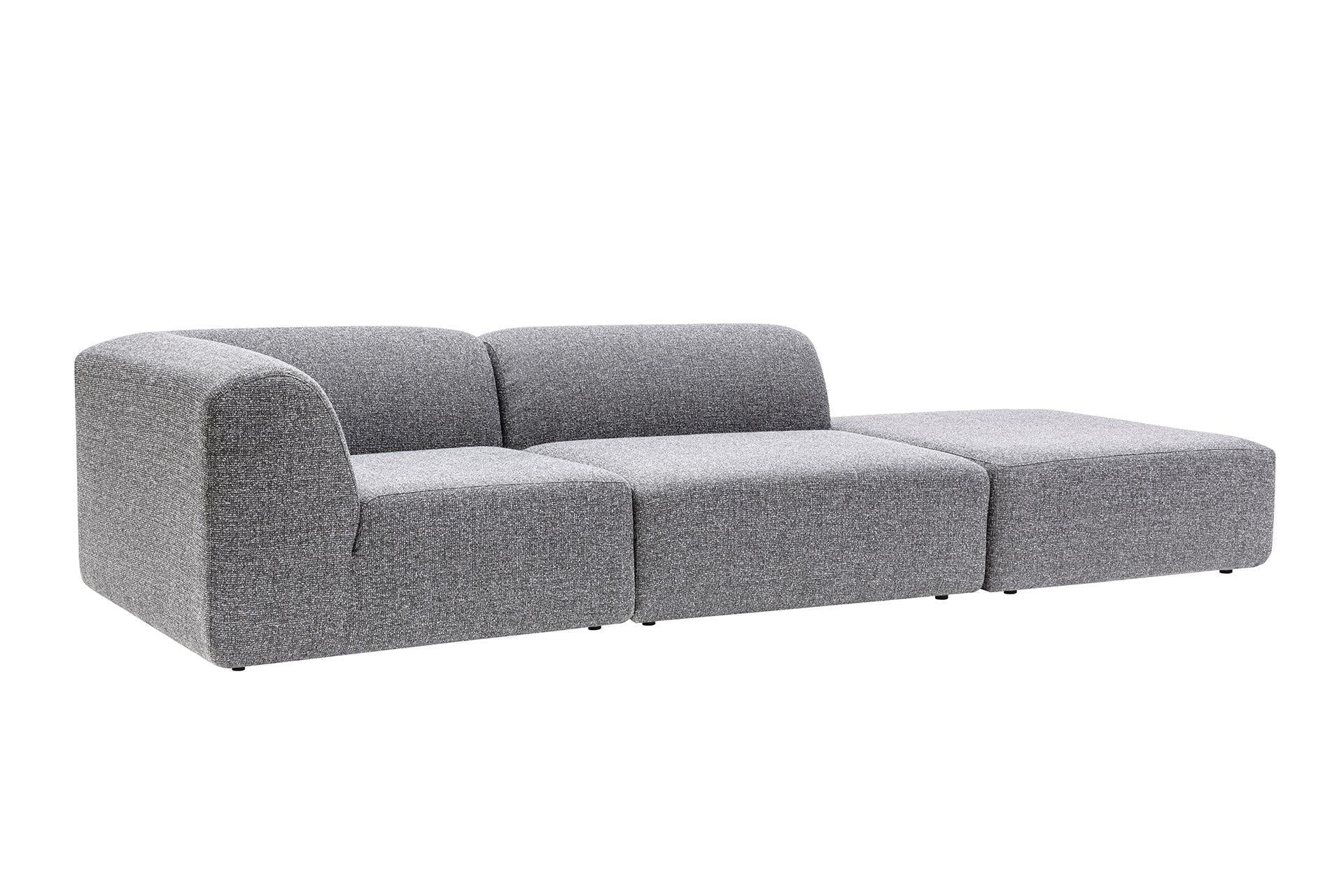 Diana Corner Sofa Light Grey#8 - Duraster