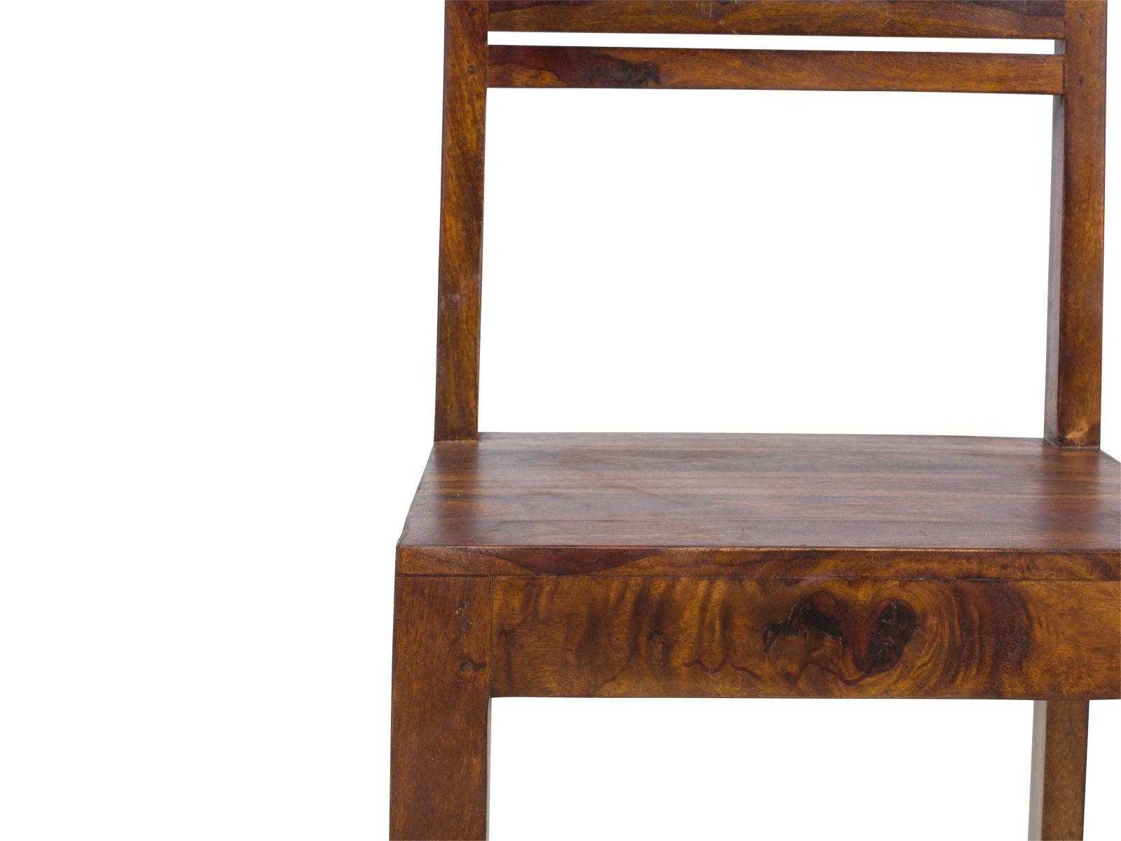 Elite Transitional Sheesham 6 Seater Dining Set (Walnut Finish) - Duraster