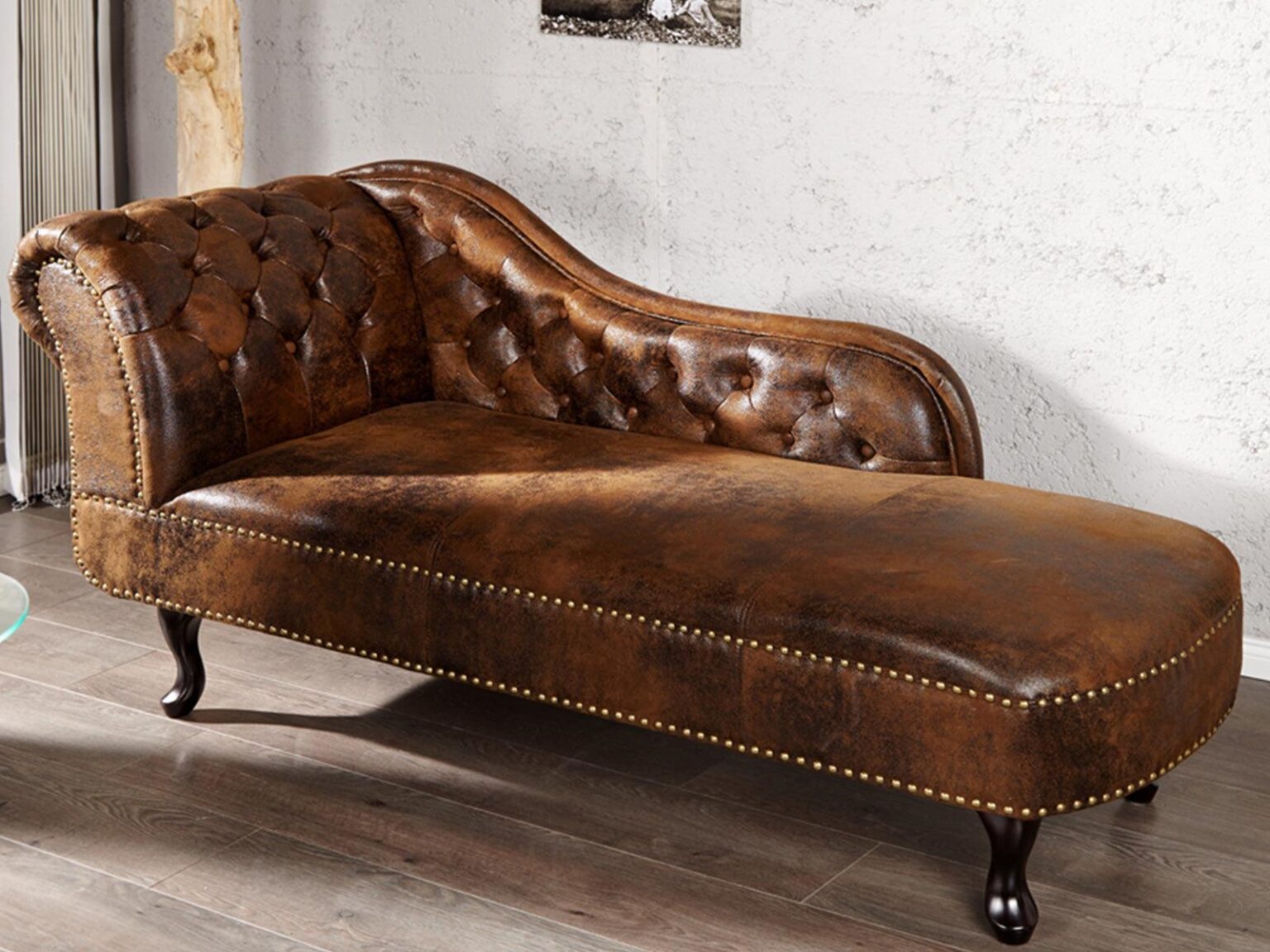 Norwich Vintage Brown Chesterfield Lounge #43 - Duraster