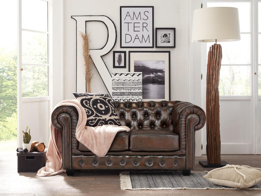 Norwich Traditional Chesterfield 2 Seater Sofas #10 - Duraster