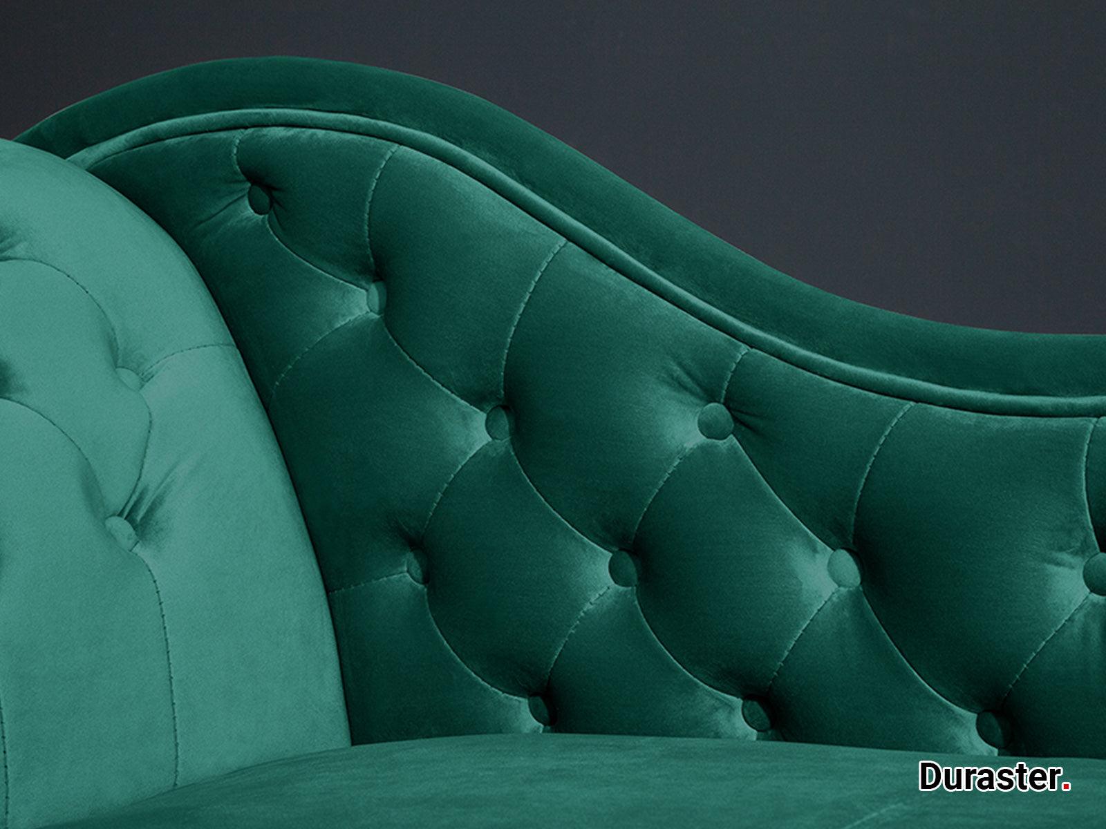Norwich Vintage Emerald Green Chesterfield Lounge #46 - Duraster