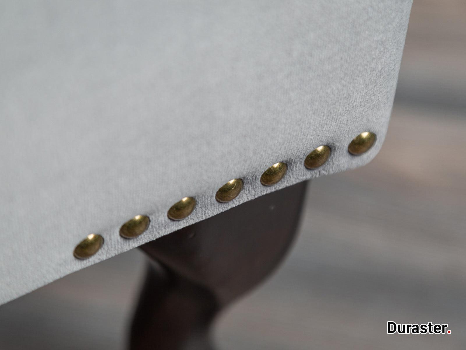 Norwich Chesterfield Premium Fabric Ottoman #41 - Duraster