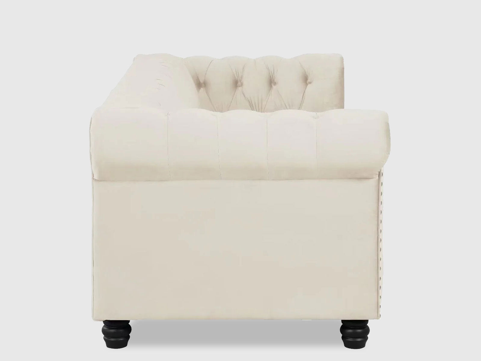 Duraster Chesterfield Vintage Three Seater Sofa #52 - Image 5