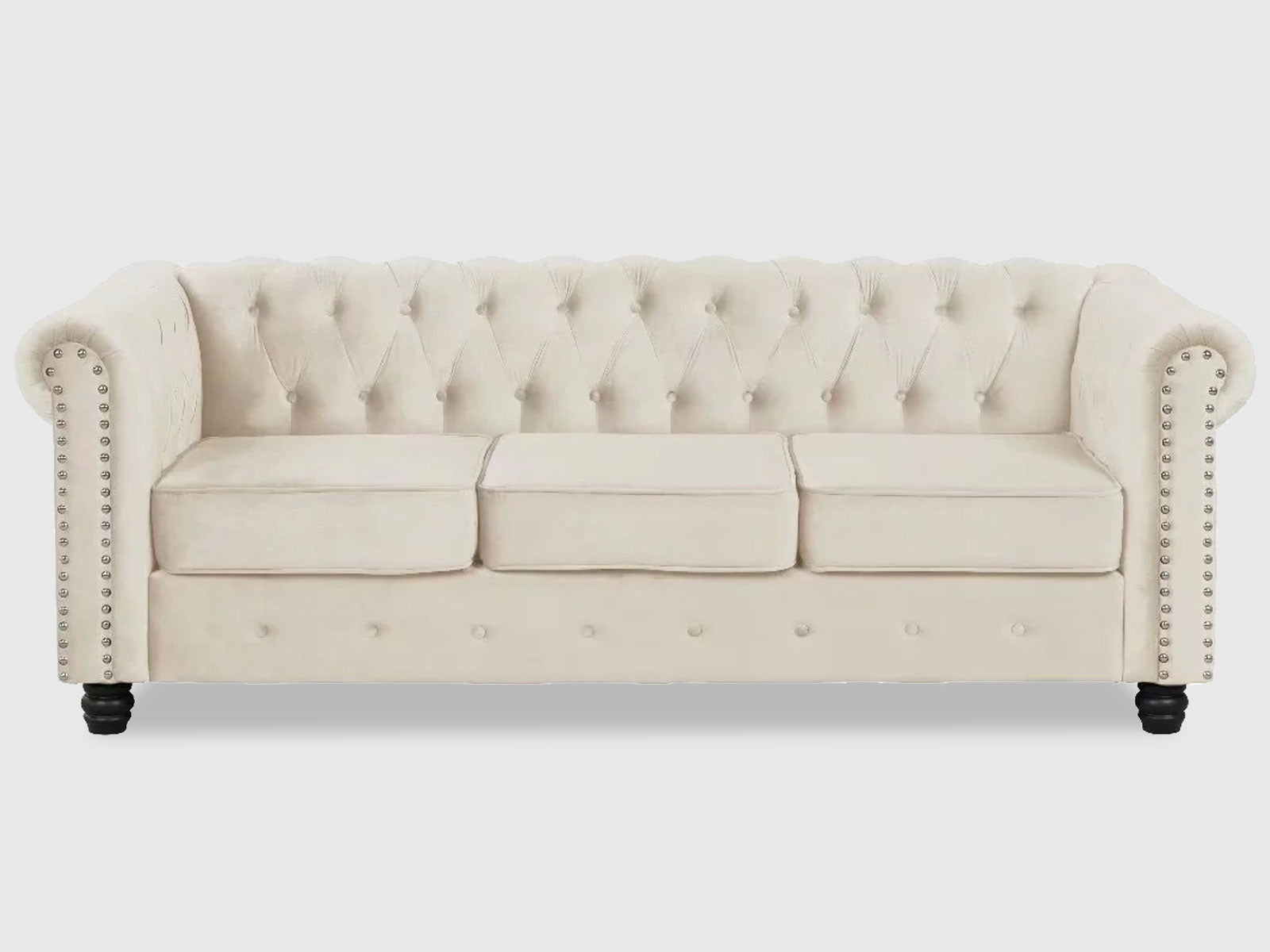 Duraster Chesterfield Vintage Three Seater Sofa #52 - Image 2