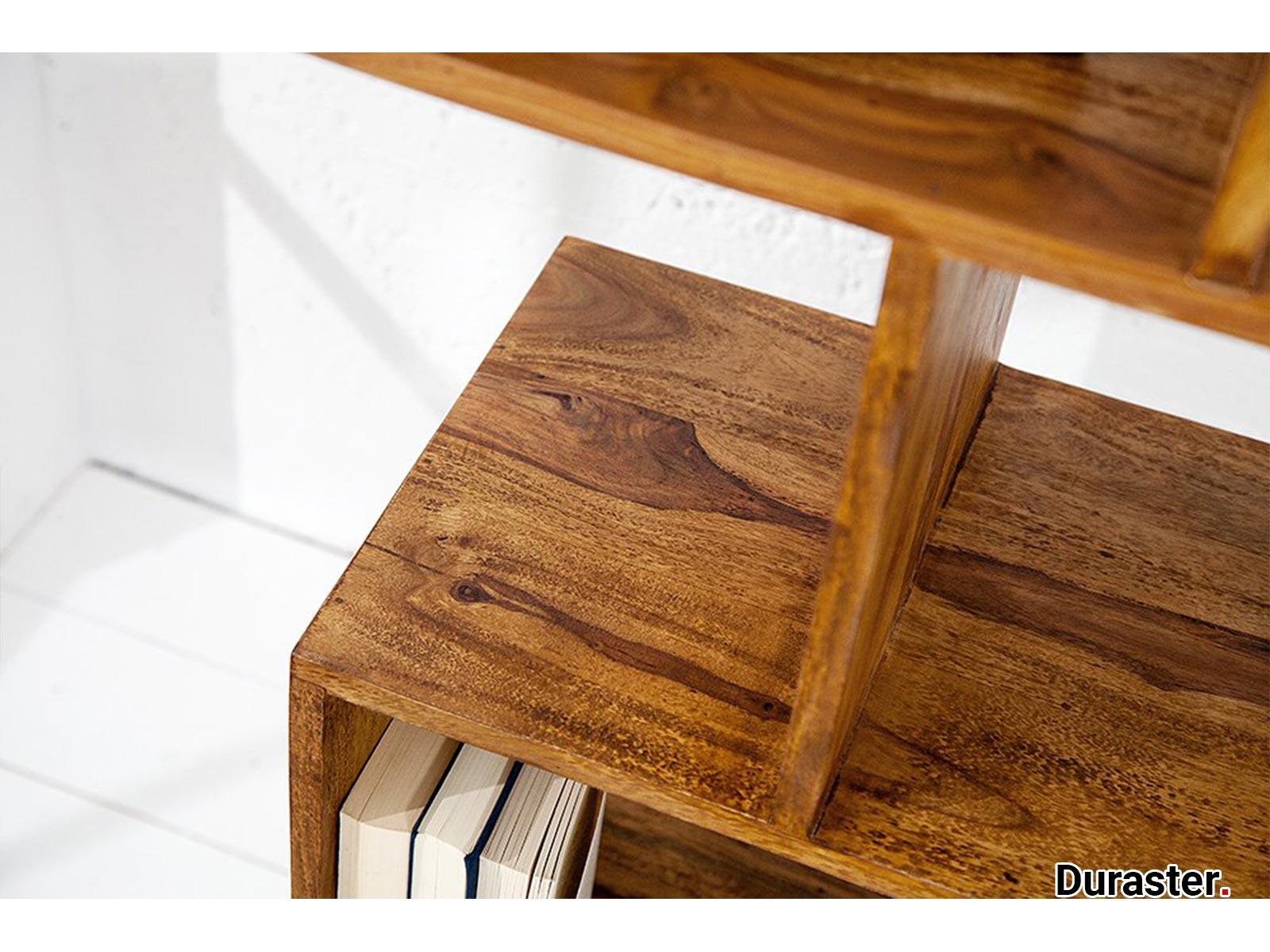 Torpedo Modern Sheesham Wood Bookshelf#1 - Duraster