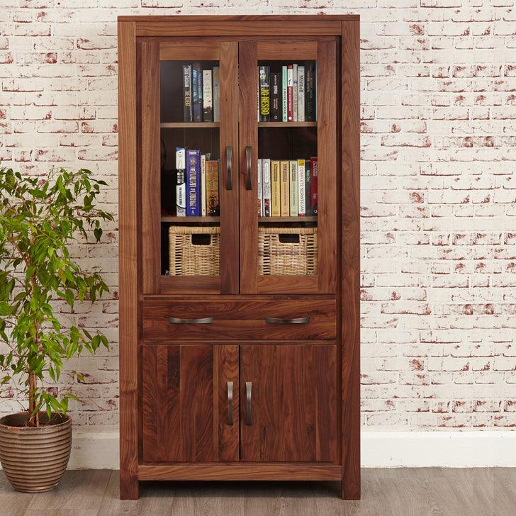 Marwar Sheesham Wood Walnut Display Unit Cabinet #3 - Duraster