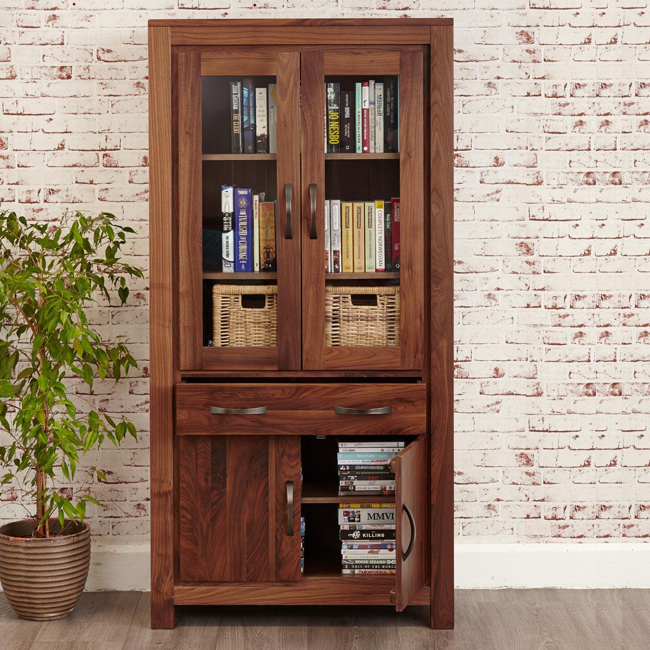 Marwar Sheesham Wood Walnut Display Unit Cabinet #3 - Duraster