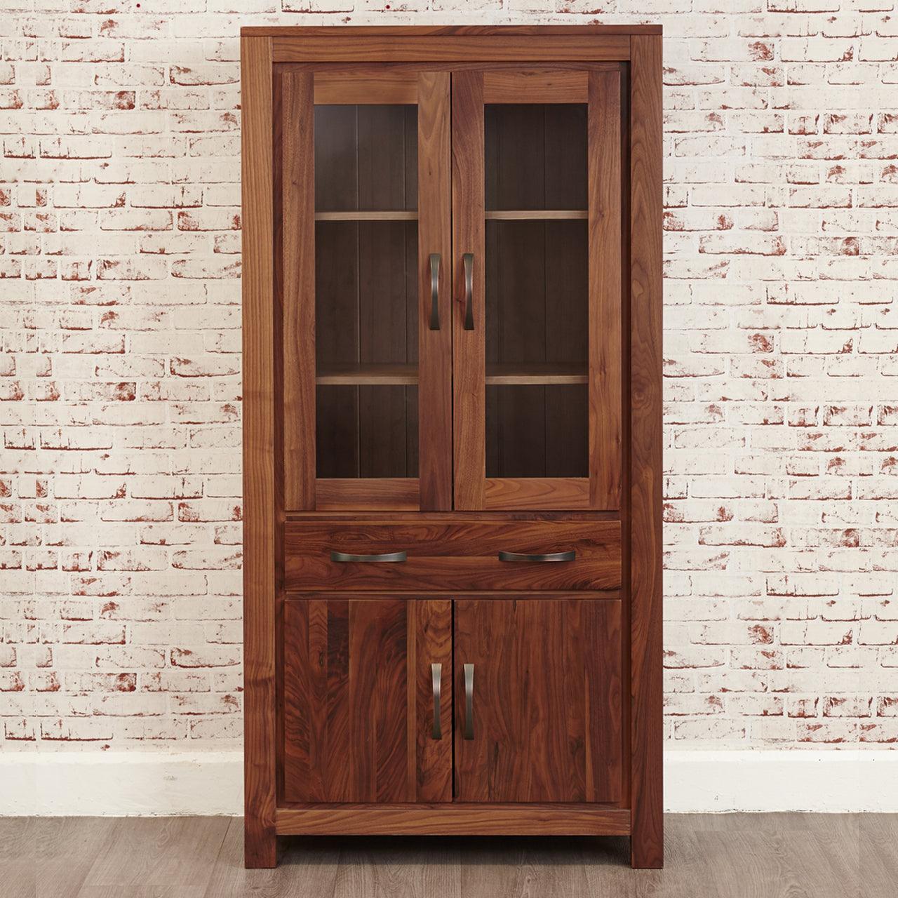 Marwar Sheesham Wood Walnut Display Unit Cabinet #3 - Duraster