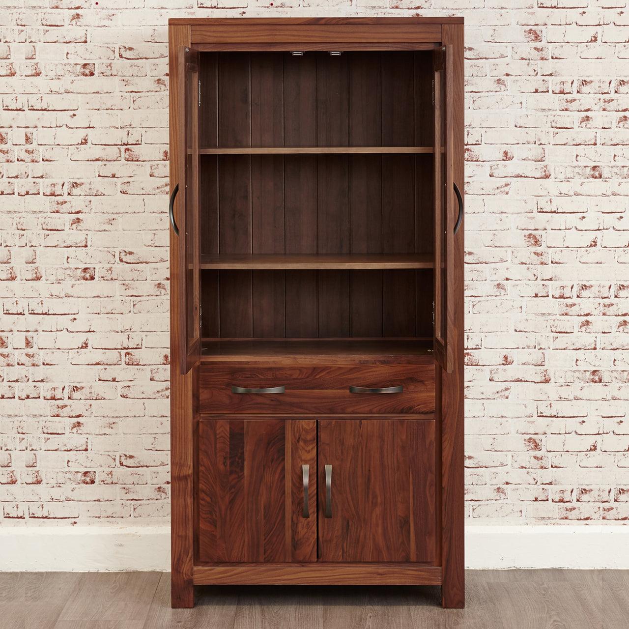 Marwar Sheesham Wood Walnut Display Unit Cabinet #3 - Duraster