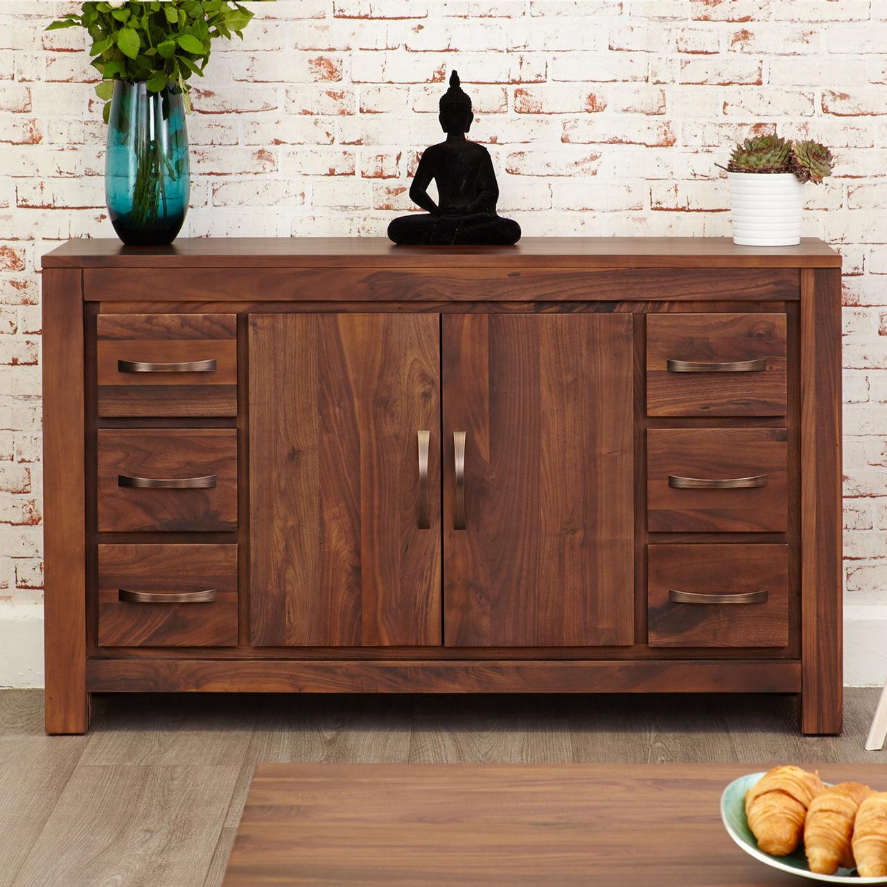 Marwar Sheesham Wood Walnut Sideboard #5 - Duraster