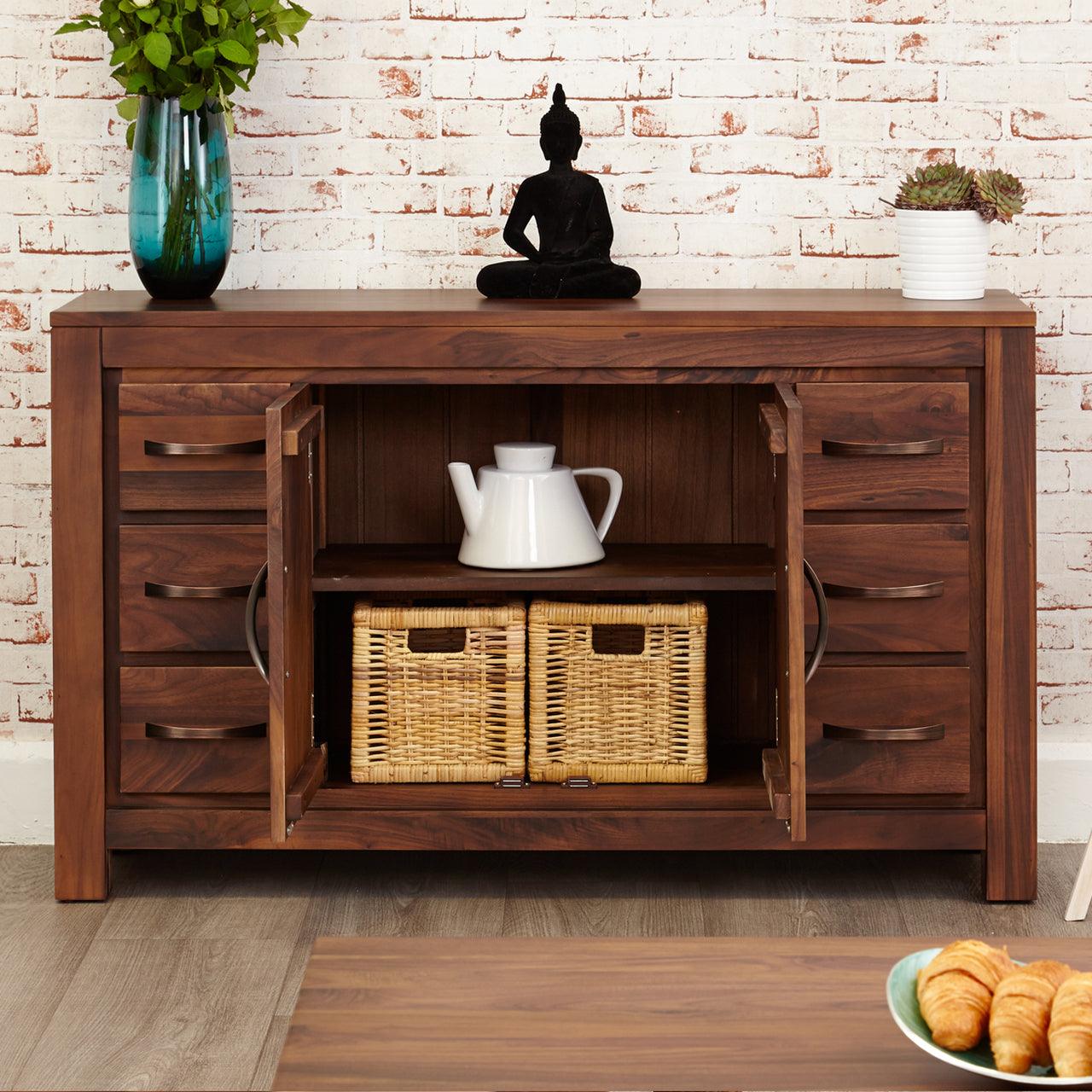 Marwar Sheesham Wood Walnut Sideboard #5 - Duraster