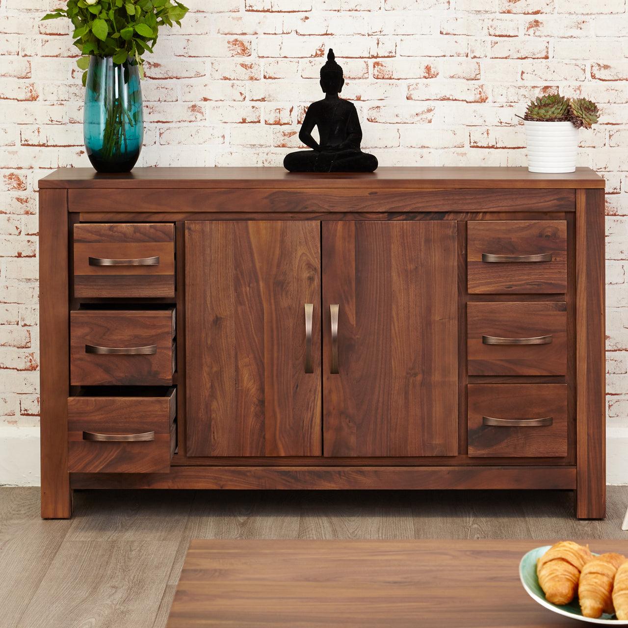 Marwar Sheesham Wood Walnut Sideboard #5 - Duraster