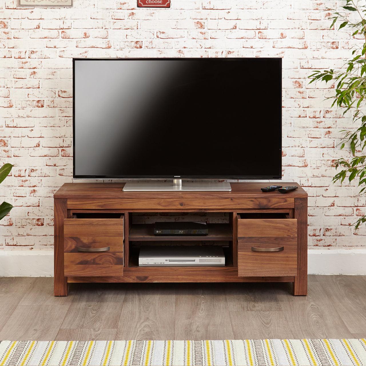 Marwar Sheesham Wood Walnut TV Unit #3 - Duraster