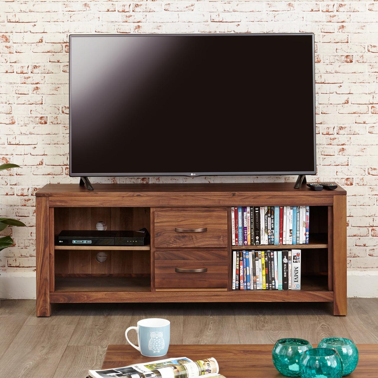 Marwar Sheesham Wood Walnut TV Unit #4 - Duraster