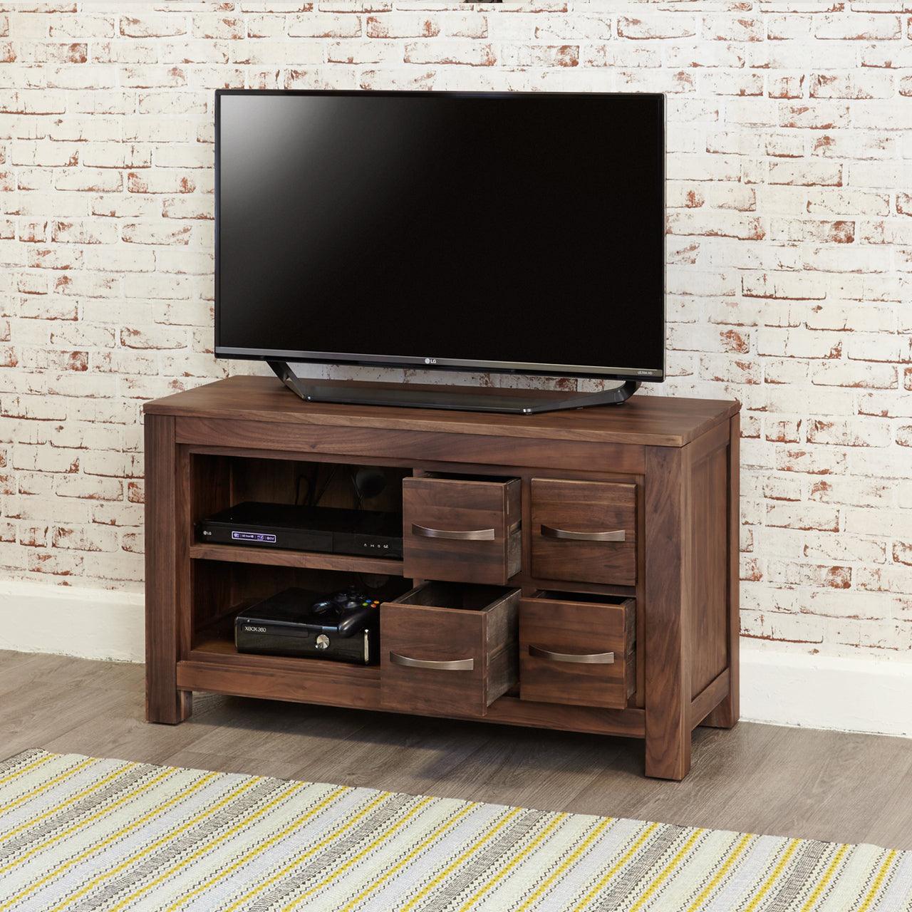 Marwar Sheesham Wood Walnut TV Unit #2 - Duraster