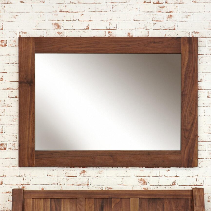 Marwar Sheesham Wood Walnut Mirror - Duraster
