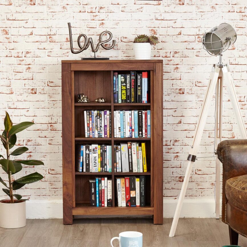 Marwar Sheesham Wood Walnut Bookshelf #2 - Duraster
