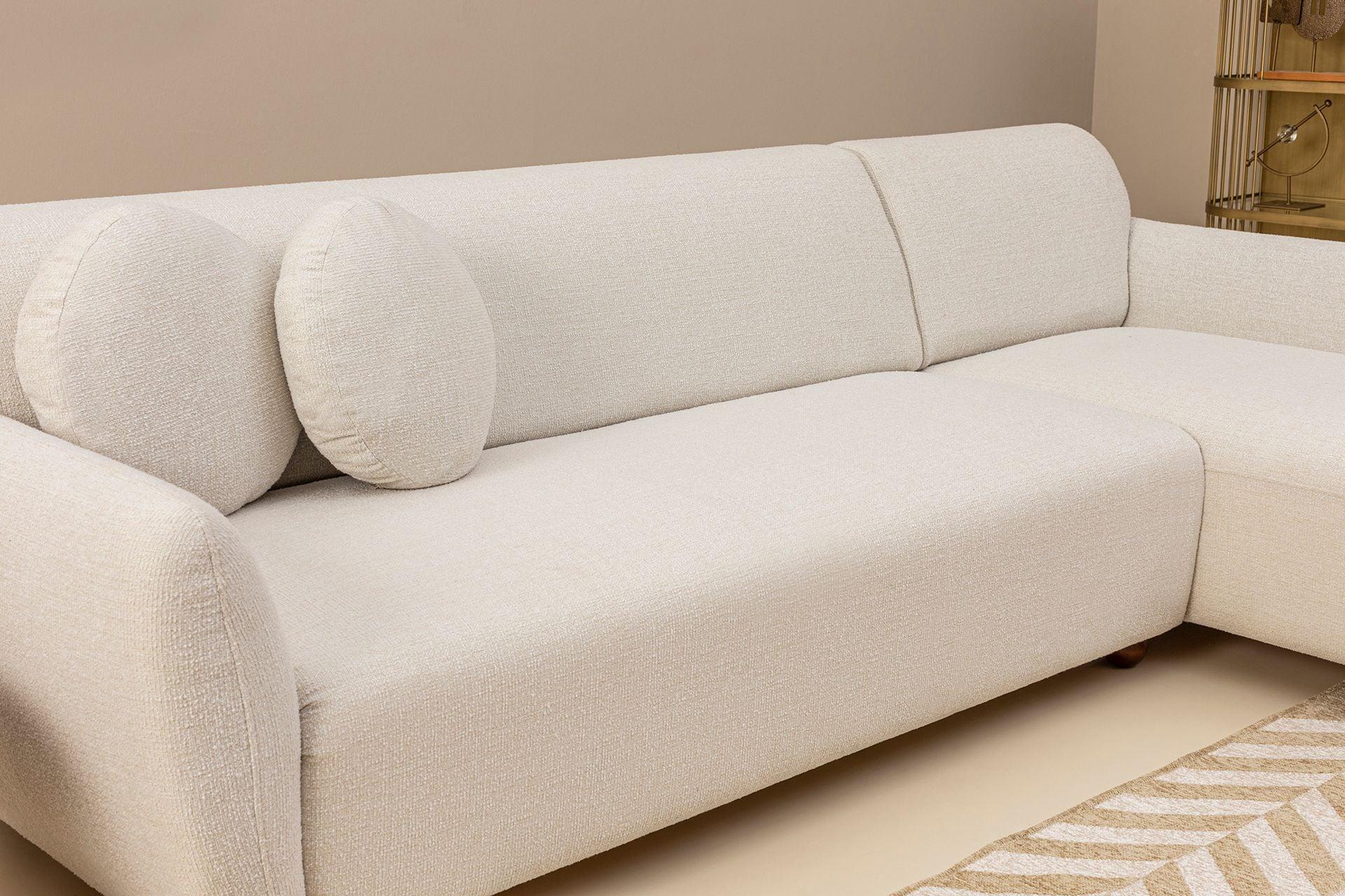 Diana Corner Sofa Ecru#7 - Duraster