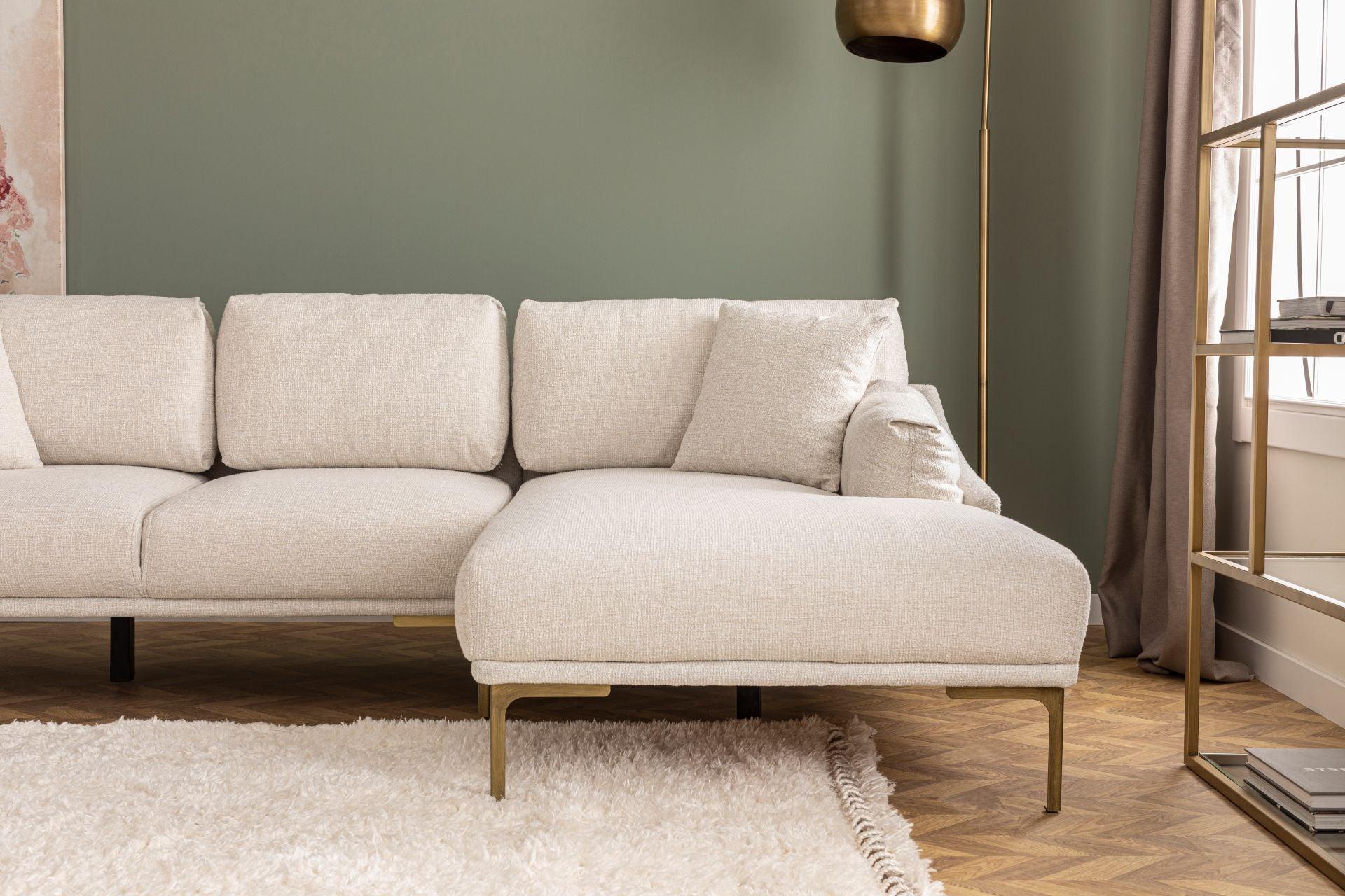 Diana Corner Sofa Ecru #2 - Duraster