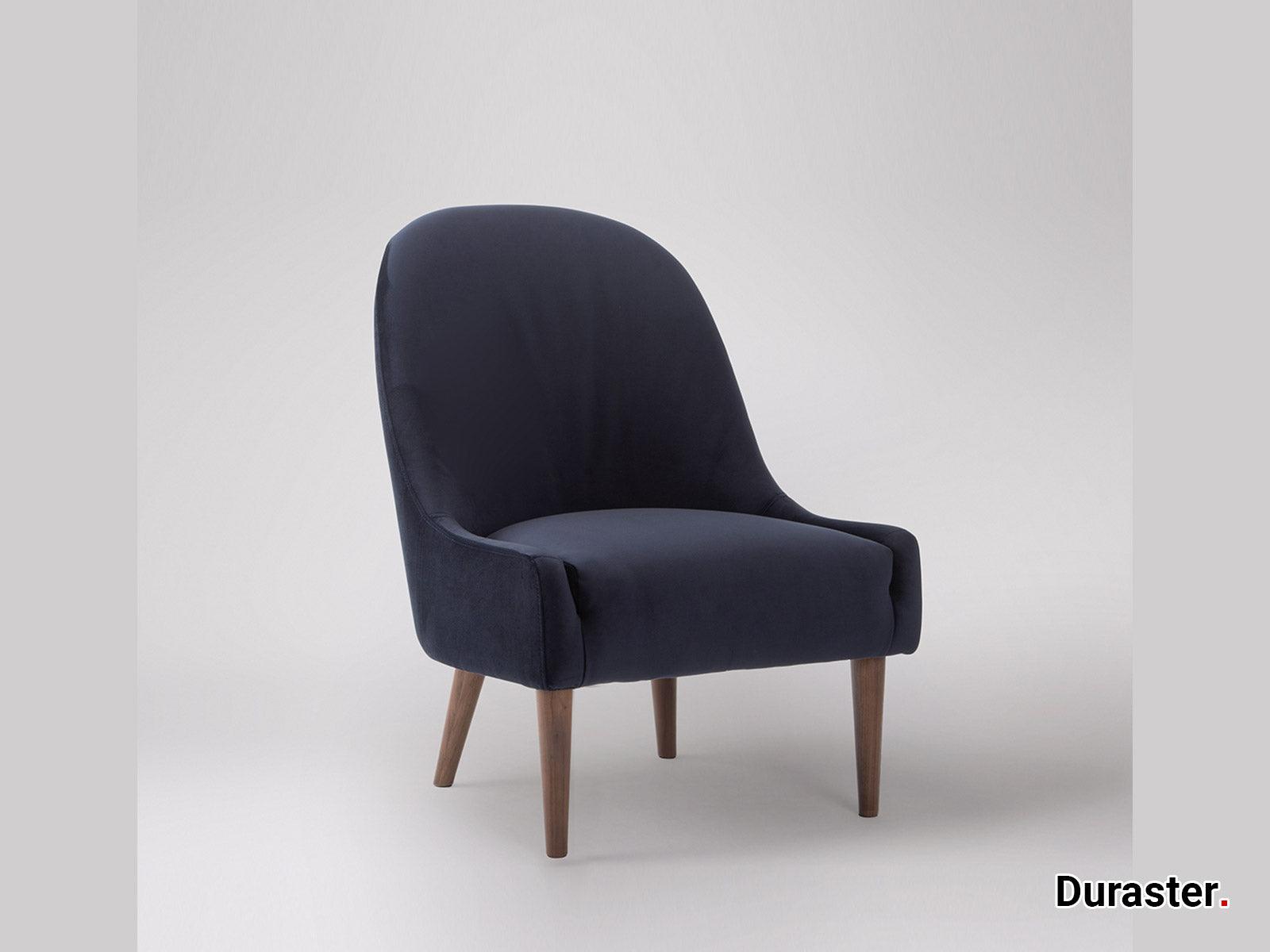 Elemantray Solid Wood Fabric Upholstered Chair #5 - Duraster