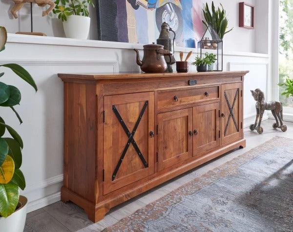 Crossroads Sheesham Sideboard Cabinet #4 - Duraster