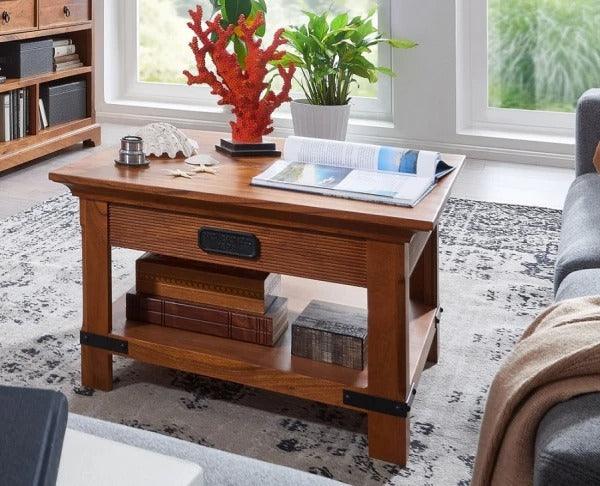 Crossroads Sheesham Coffee table Cabinet #9 - Duraster