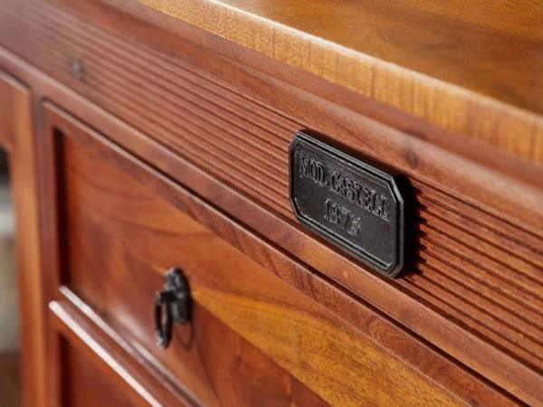 Crossroads Sheesham Highboard Cabinet #2 - Duraster