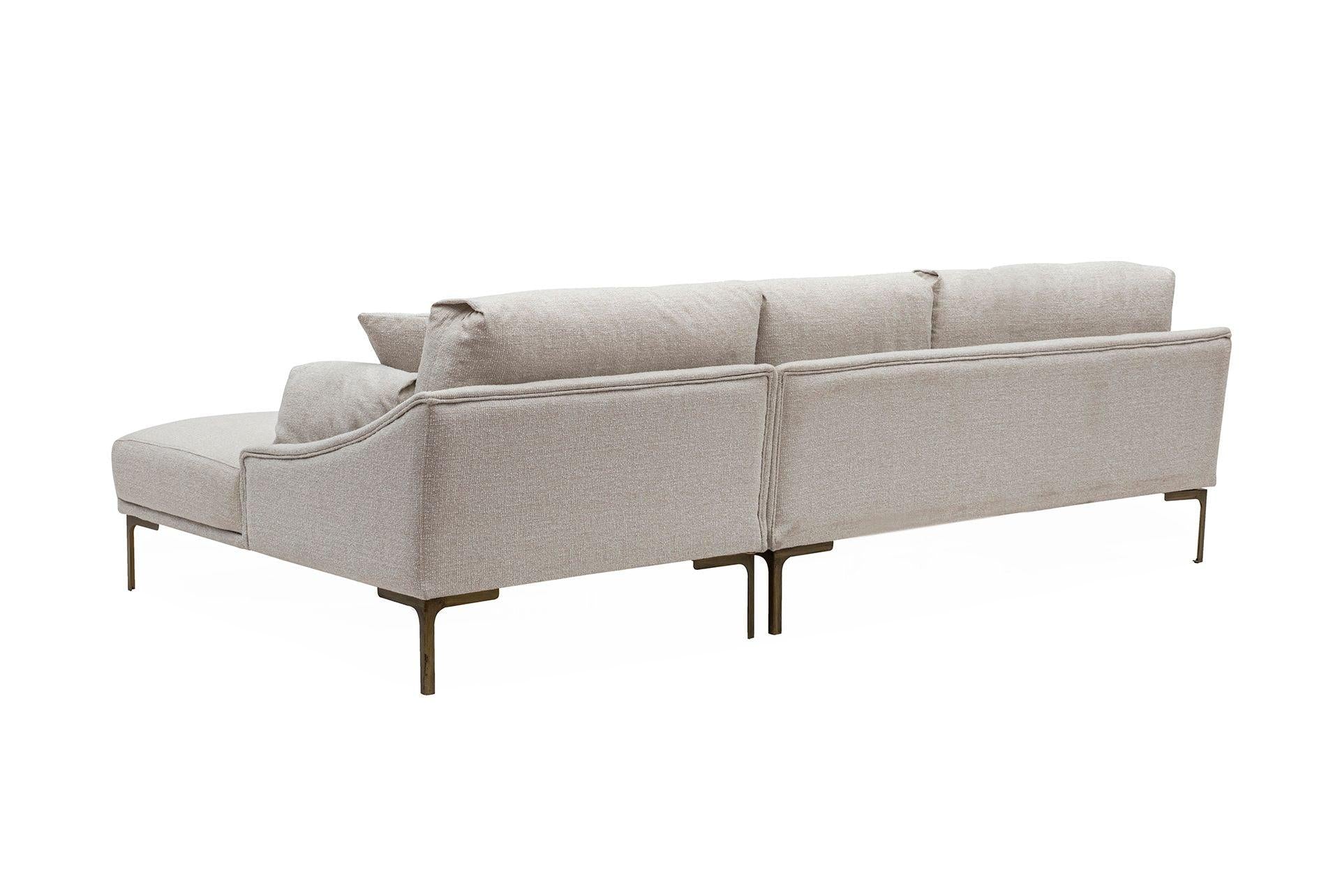 Diana Corner Sofa Ecru #2 - Duraster